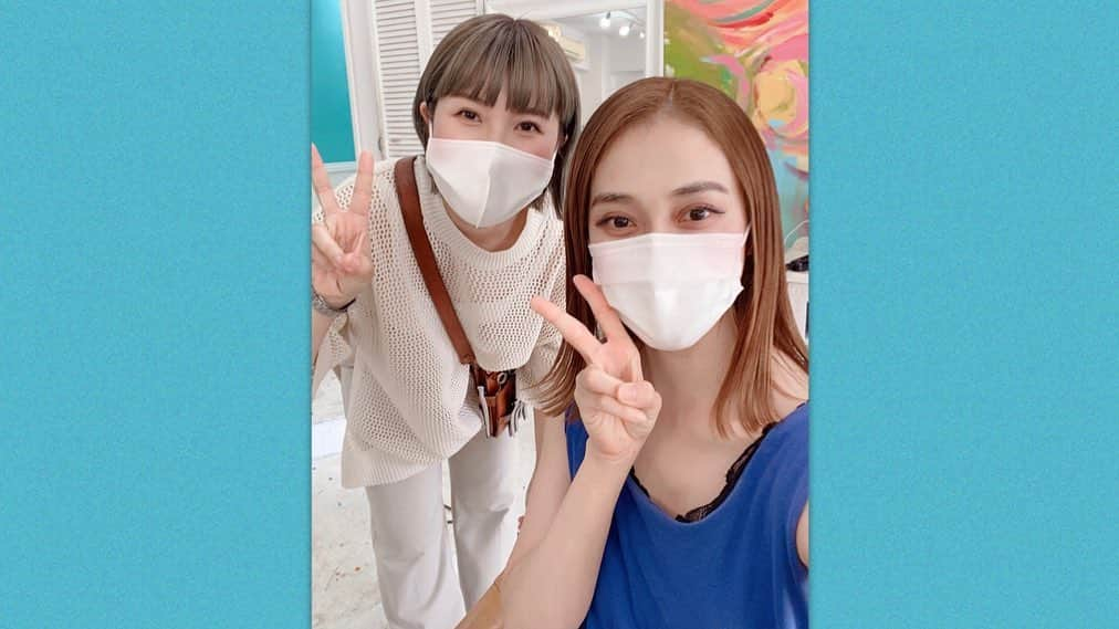 らりるRIEさんのインスタグラム写真 - (らりるRIEInstagram)「・ ・ 今日は、美容院に😊 カラーリング&カットを✨ ・ メロンさん、いつもありがとうございます🙇‍♀️ お陰様で、また明日から頑張れます💪 ・ 会えて嬉しかったなぁ😊 ・ ・ ・ #原宿 #美容院 #orange #オレンジ #melon さん #とっても感謝」8月26日 15時23分 - rariru_r