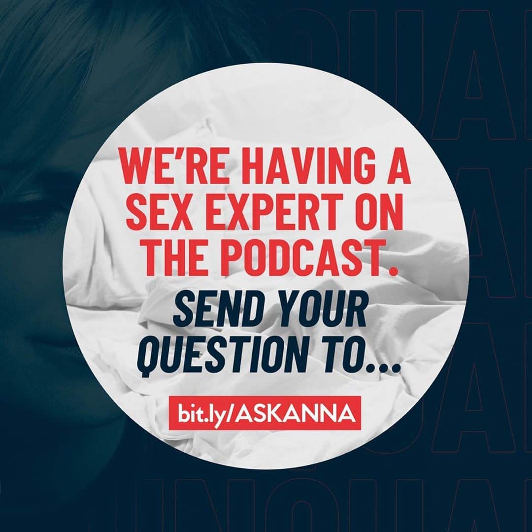 アンナ・ファリスのインスタグラム：「We will be joined by a sex expert on an upcoming episode of Unqualified! Send your questions to bit.ly/ASKANNA」