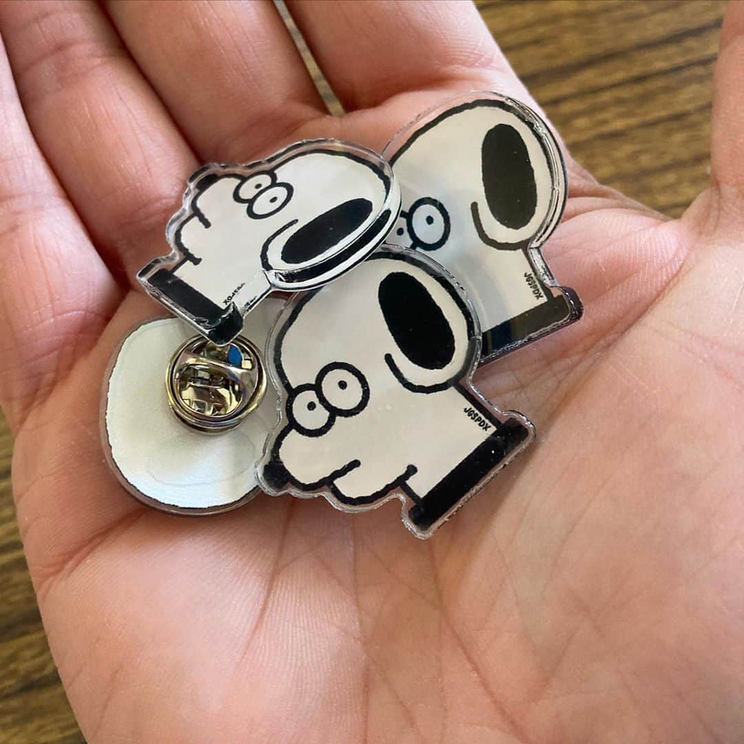Jason G. Sturgillさんのインスタグラム写真 - (Jason G. SturgillInstagram)「I made a handful of acrylic BOOPY pins with @stickermule. Would you want to buy one if I made more?」8月26日 7時40分 - jgspdx