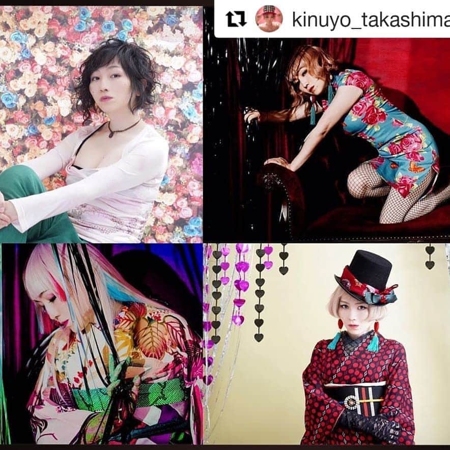 のインスタグラム：「大和撫子八変化👻👘👗💄⸜🌷︎⸝‍  #Repost @kinuyo_takashima.dali (@get_repost) ・・・ 一人の女性が併せ持つ多面的な魅力。  ダリは変身をコンセプトにしたお店です。 女性には美しくなれる無限の可能性があり、私達の仕事はその引き出しを開くお手伝いです。  ダリに来るお客様の中には沢山のコンプレックスを抱えて生きてきた方が沢山おられます。  自信を喪失し、自分が本来素敵で美しいという事を忘れた人、まだ知らない人が沢山おられます。  鏡を見るのが怖くて、会社で不細工と言われて、ピンクなんて似合わない、そんな心ない中傷やご本人の思い込みで傷付き前に進めずにいるお客様に何人も出会いました。  ここなら変われるのでは、そんな小さな希望を胸に扉を開こうとして下さるお客様に私はいつも胸を打たれます。  本来全ての女性が美しい事、醜い女性なんて存在しない事を知って頂く為に全力で向き合い挑む事で私自身何度も救われて来たのです。  そんな繊細で自信を失った女性が、変身する事で涙を流して喜んで下さり、撮って良かったというお言葉をかけて下さる事で、こんな自分にも出来る事がまだ残っているのかもしれないと思えるのです。  ヘアメイクやスタイリングは無限にある引き出しを探すお手伝いに過ぎず、女性本来が持つ魅力が軸になってこそです。  似合わせとは本来そういう意味合いなのだと思うのです。  美しくない女性なんていない、可愛くない女性なんていない。  それを証明するためにこれからもこの仕事を続けて行きたいと思います。  必要として下さるお客様が居て下さる限り、寄り添える仕事を模索し続けたいと思います。  このお写真のモデルをお願いしたカワムラユキさんは私の憧れの女性です。  新たな一歩を踏み出す勇気をくれた人で、色々な意味で私が今一番美しいと思う女性です。  何も知らないのに適当な事を言ってと思われてしまうかもしれないけどそんな風に思える人に出会えた事は自分にとって希少で宝物のような出来事なのです。  言葉多く語るのは野暮だけど、思いと言葉が溢れる事実が嬉しい。  ありがとうございました。  model #カワムラユキ　さん」