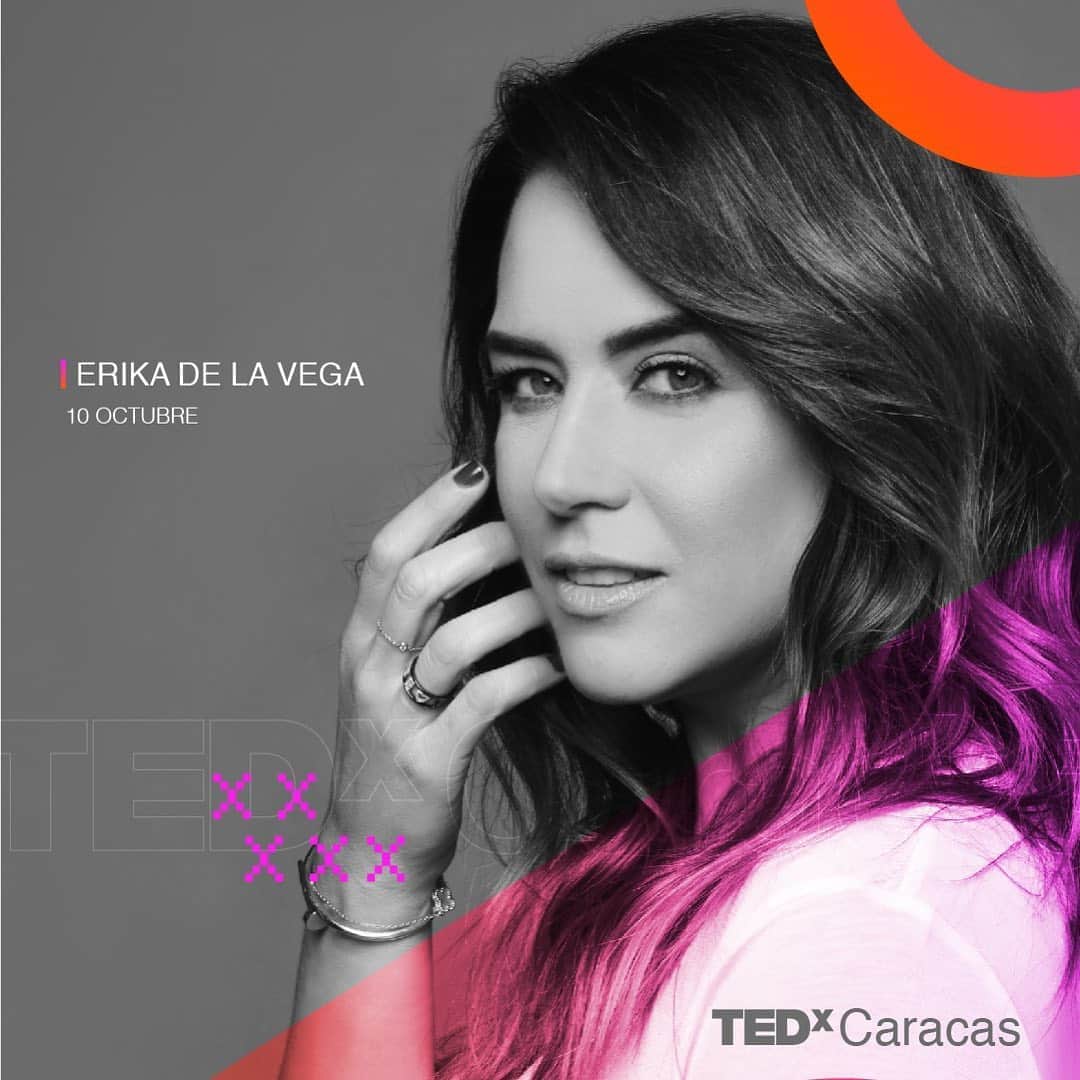 Erika De La Vegaさんのインスタグラム写真 - (Erika De La VegaInstagram)「El #TedxCaracas ya tiene fecha: Es el 10 de Ocutbre. Será un evento online llamado #CreatingTogether donde se darán propuestas e ideas para tener una mirada esperanzadora hacia al futuro.  Se tocarán muchos temas, entre ellos la reinvención. Por eso heme por aquí.  Estaré hablando de “Reinventarse para saber quién eres y quién quieres ser”.  Me emociona que estaré compartiendo con gente que respeto y quiero y con todo el que quiera conectarse, porque tendrá acceso libre.  Toda la info la consigues en @tedxcaracas.  En mis stories te dejo el link para que vayas directo a tedxcaracas.com」8月26日 10時59分 - erikadlvoficial