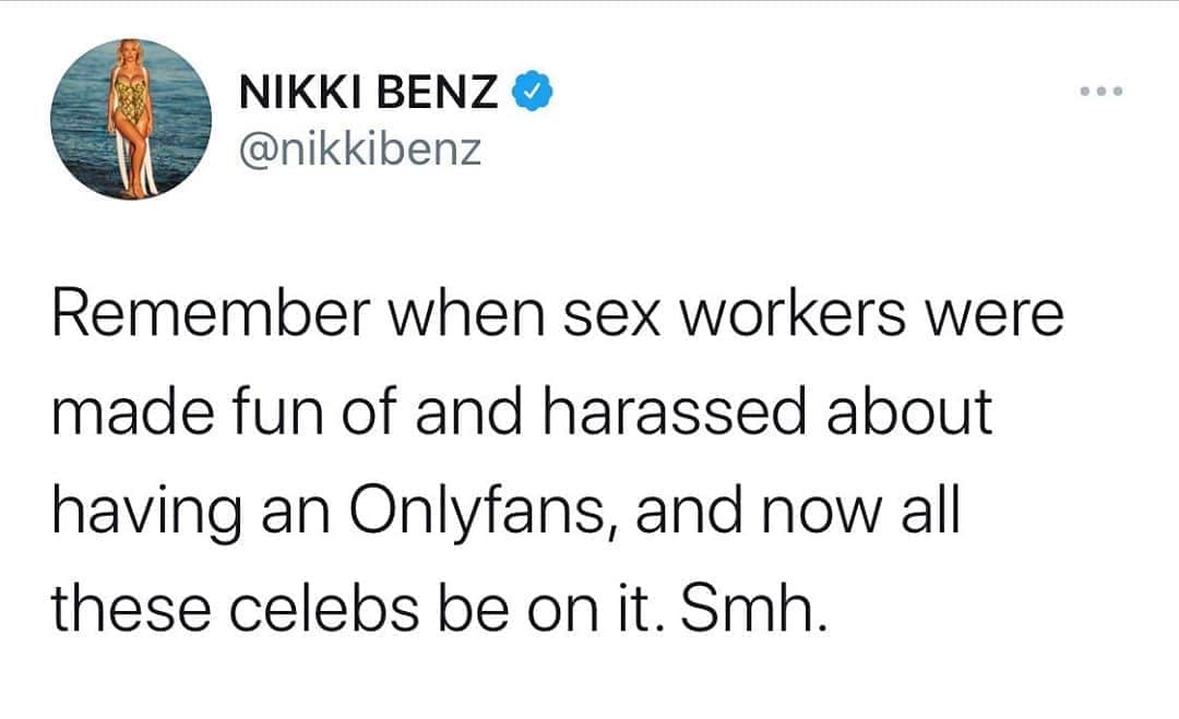 ニッキー・ベンツさんのインスタグラム写真 - (ニッキー・ベンツInstagram)「#hypocrisy」8月26日 11時29分 - nikkibenz