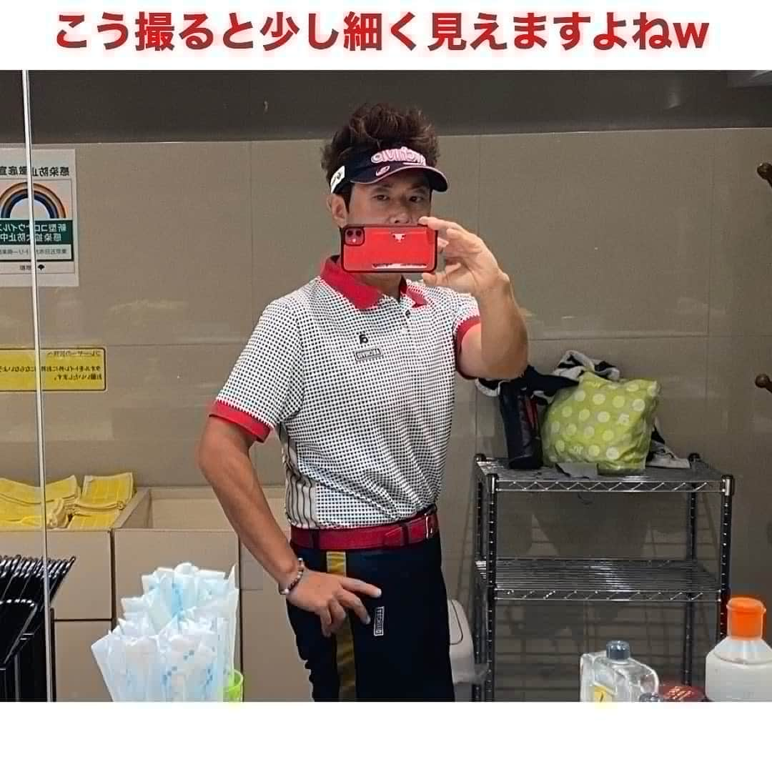 三浦辰施さんのインスタグラム写真 - (三浦辰施Instagram)「正直、なんの意味もない比較笑 少し身体を捻ると細く見せるのね　笑 ☆ いまさらかよ！って言わないでww ☆ ダイエットはまだまだ続きますwww ☆☆ @archivio.official_online  #細くみえる角度 #細見え  #ダイエット 【#たむプロ】 【#三浦辰施】 【#PleasureGOLF】 【#ゴルフコーチ】 【#ティーチングプロ】 【#ゴルフレッスン】 【#アルチビオ】 【#archivio】 【#AzasGolf】 【#Bushnell】 【#GOLFZON】 【#YouTube】 【#ゴルフウェア】 【#ゴルフ】 【タイガーウッズ 】 【#松山英樹】 【#石川遼】 【#渋野日向子】 【#골프】 【#高尔夫】 【#golf】 【#ゴルフスイング】 【#ゴルフ女子】 【#ゴルフ男子】 【#インスタゴルフ】 【#instagolf】 【#ゴルフ初心者】 【#ラウンドレッスン】」8月26日 11時38分 - tampro.golf_diet