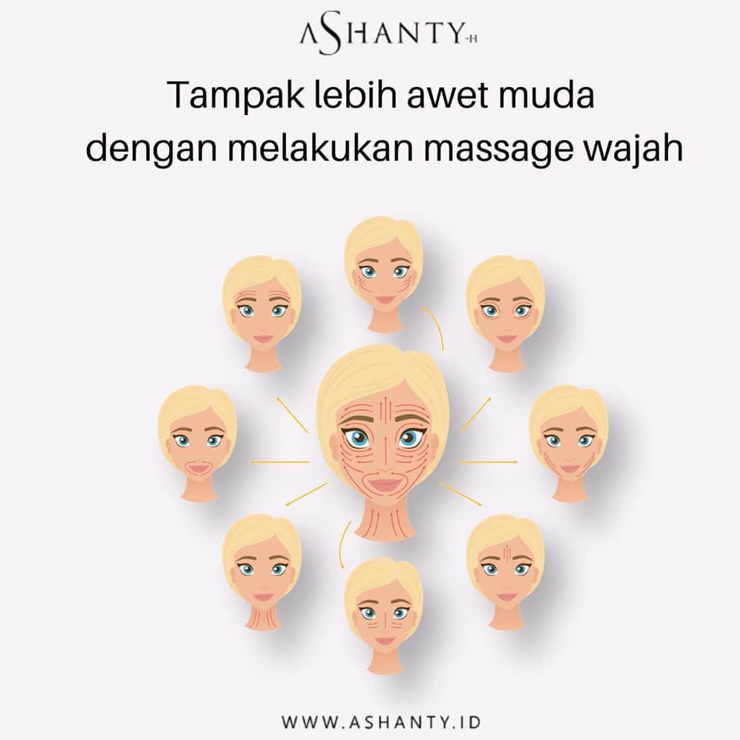 ASHANTY BEAUTY CREAM OFFICIALのインスタグラム：「Ladies taukah kamu bahwa gerakan massage wajah dapat membuat wajah terlihat lebih awet muda ? Hal tersebut dikarenakan gerakan massage wajah akan membuat wajah semakin relax dan memperlancar aliran darah sehingga membuat wajah lebih kenyal, kencang dan garis halus tersamarkan✨  Jangan lupa untuk selalu menggunakan Ashanty Beauty Cream untuk perawatan wajahmu, karena wajah juga butuh nutrisi yang baik sehingga menghasilkan kulit wajah yang lebih sehat, cerah berseri, lembut, lembab, kencang dan kenyal😍 ______________________________ Informasi dan pemesanan  Ashanty Beauty Cream  WA: 081287388885 WA: 081293823950 WA: 087778489900 WaA: 085781140354 ⚡️ Fast Respons Click Link On Bio Instagram @ashantyid ❣️ ______________________________ #ashantybeautycream #creamashanty #skincareashanty #skincare #skincareartis #skincarelokal #creamwajah #creamperawatanwajah #obatjerawat #jerawat #kosmetik #krimwajah #creamwajah #whiteningcream #ashantyid #ashanty #ahha #kepastian #aurelhermansyah」