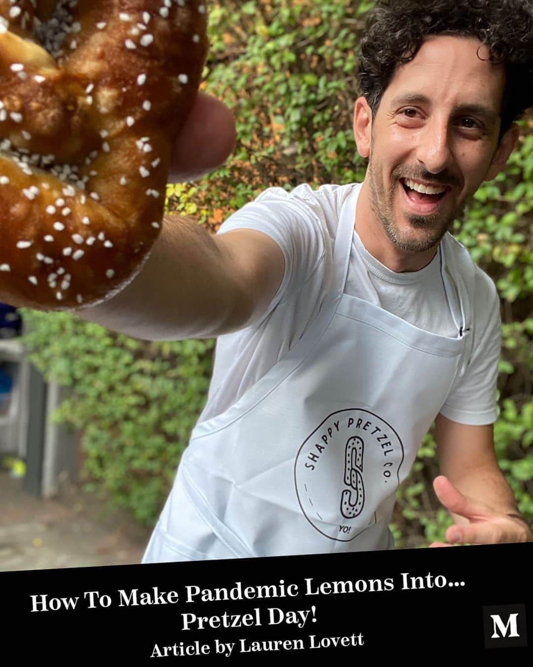 アダム・シャピロのインスタグラム：「I 🥨 this article by @thebodysvoice!  @shappypretzel Article link in bio!」