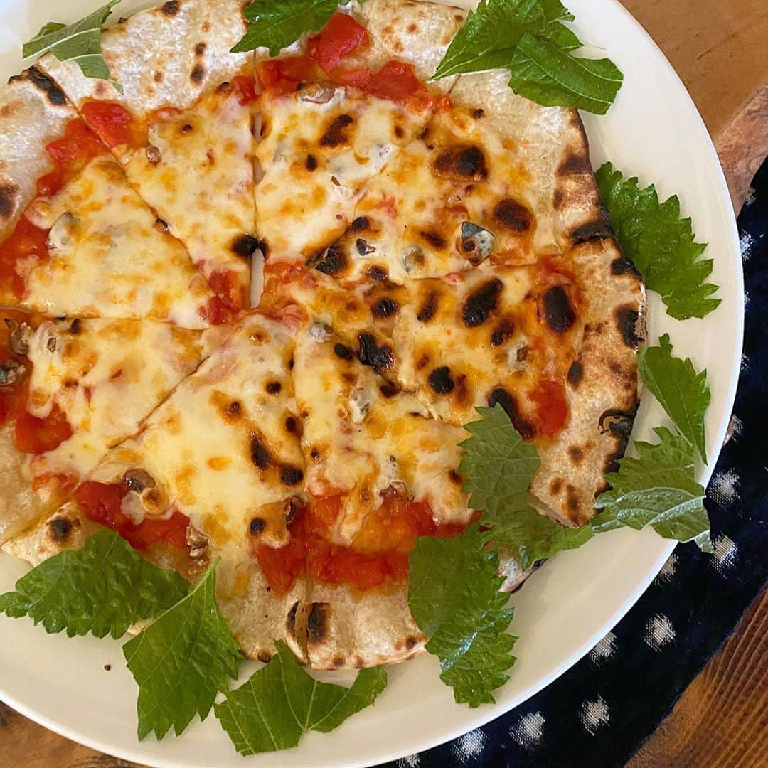 西村まおのインスタグラム：「弟子屈「ぢぢカヌー」 さんちょびピザ🍕 私好みの窯焼き生地薄め😍  コーヒーでホッと一息するのもおすすめ✨  #ぢぢカヌー #ぢぢ #弟子屈 #弟子屈グルメ #ピザ #窯焼きピザ #北海道 #道東 #カフェ #さんちょびピザ #アンチョビ　#ランチ #🍕」