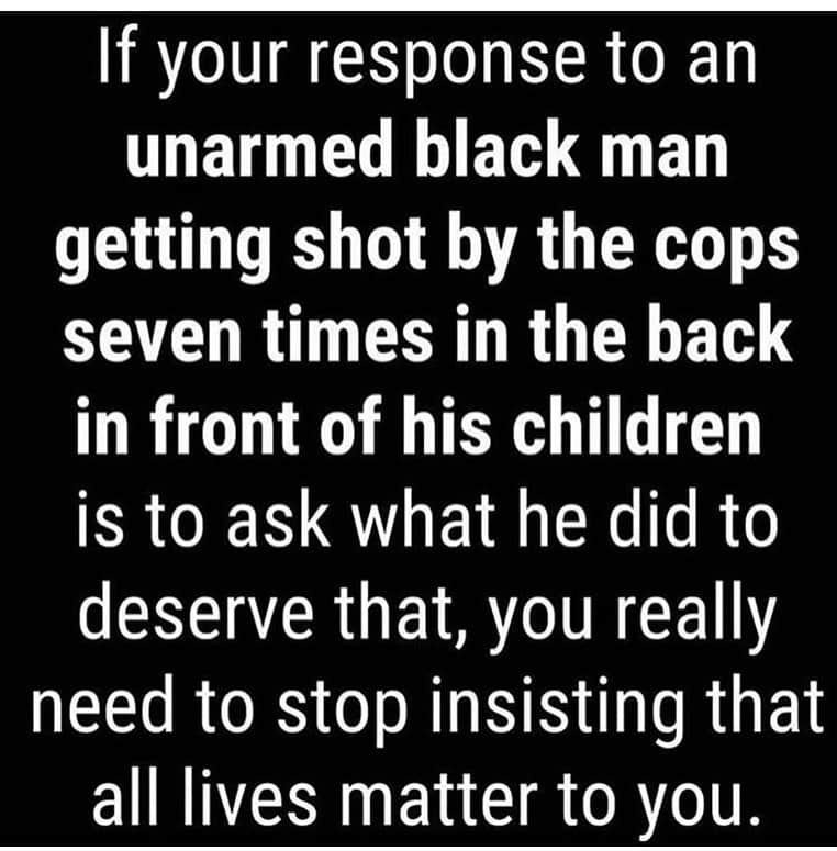 マーシャ・トマソンのインスタグラム：「#jacobblake #blm #sayhisname #nojusticenopeace #blacklivesmatter」