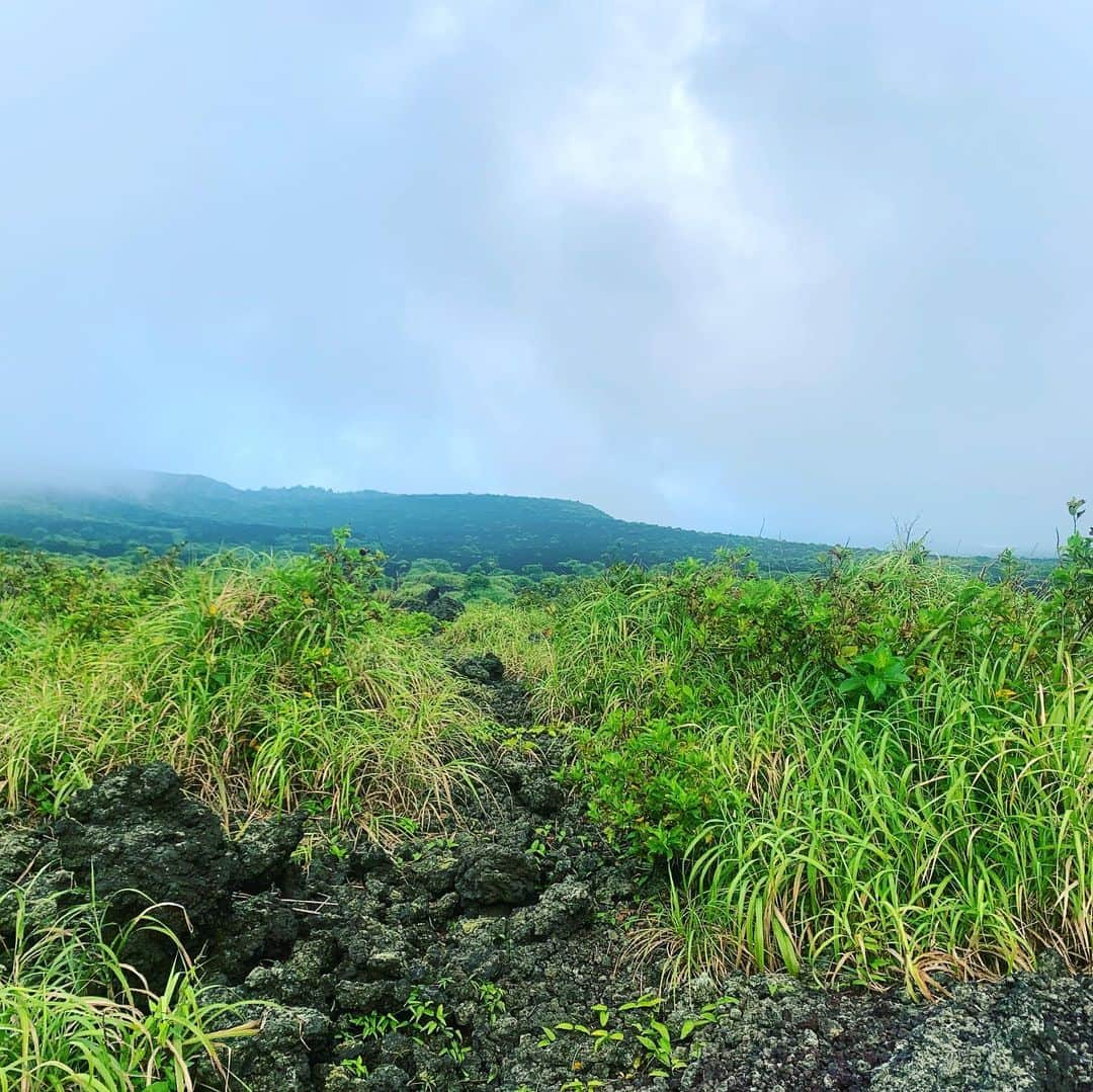 akikoさんのインスタグラム写真 - (akikoInstagram)「Walking  #裏砂漠　#三原山」8月26日 13時03分 - akikojazz