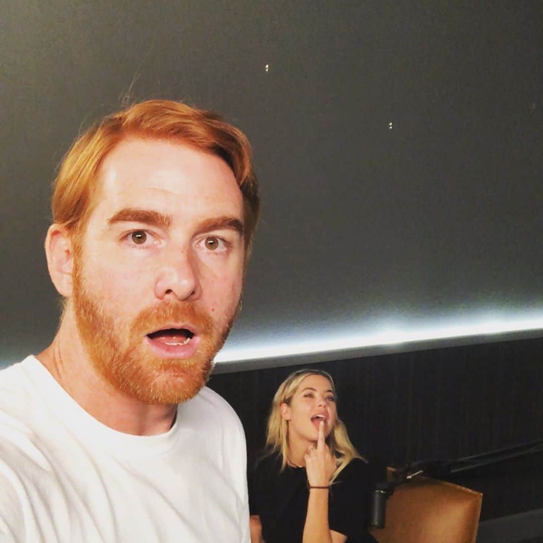 アシュレイ・ベンソンのインスタグラム：「My buddy @cheetosantino listen to @whiskeygingerpodcast sept 4th」