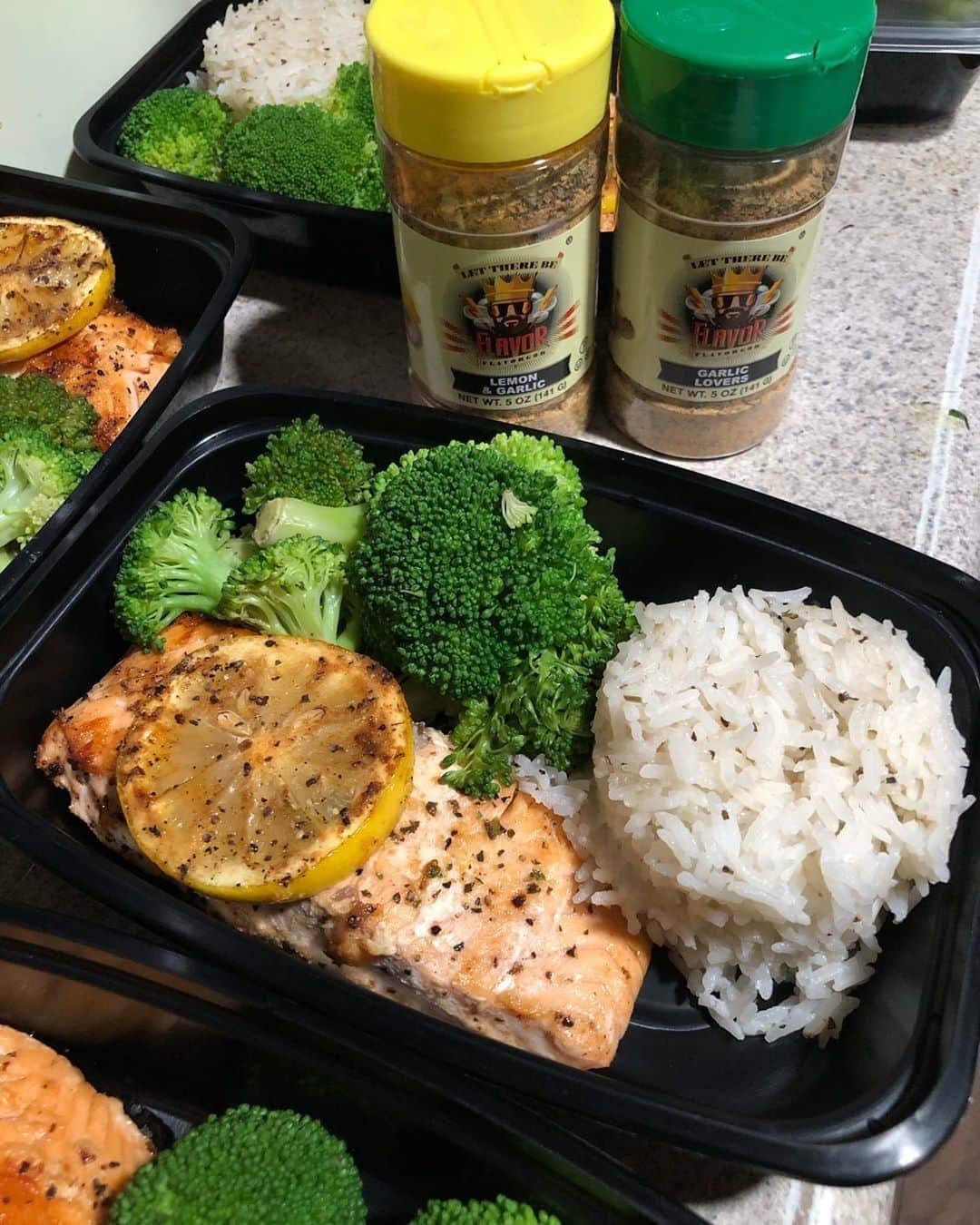 Flavorgod Seasoningsさんのインスタグラム写真 - (Flavorgod SeasoningsInstagram)「Customer Salmon meal prep! Add flavor to your meals💪⁠ -⁠ Add delicious flavors to your meals!⬇️⁠ Click link in the bio -> @flavorgod  www.flavorgod.com⁠ -⁠ Flavor God Seasonings are:⁠ 💥ZERO CALORIES PER SERVING⁠ 🌿Made Fresh⁠ 🌱GLUTEN FREE⁠ 🔥KETO FRIENDLY⁠ 🥑PALEO FRIENDLY⁠ ☀️KOSHER⁠ 🌊Low salt⁠ ⚡️NO MSG⁠ 🚫NO SOY⁠ 🥛DAIRY FREE *except Ranch ⁠ ⏰Shelf life is 24 months⁠ -⁠ Photo & meal prep by: @mireyamua⁠ -⁠ #food #foodie #flavorgod #seasonings #glutenfree #mealprep #seasonings #breakfast #lunch #dinner #yummy #delicious #foodporn⁠ ⁠」8月27日 1時02分 - flavorgod
