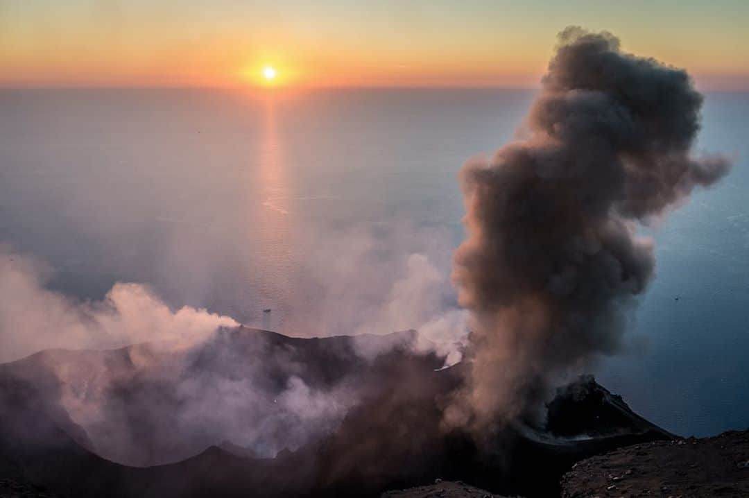 National Geographic Travelさんのインスタグラム写真 - (National Geographic TravelInstagram)「Photos by @francescolastrucci  The small Italian island of Stromboli is one of the most powerful, and definitely one of my favorite, places in Italy. Among the world's most active volcanoes, its spectacular but usually small eruptions can be seen from all around, giving the island the nickname of the "lighthouse of the Mediterranean.” If you want to get close to the eruptions, arrive at the summit before sunset to witness a spectacular view. Having visited the island several times, I've learned that its magic goes beyond this astonishing daily show. The magic is in the people who inhabit the island and refer to the volcano as a living entity, calling it “Iddu” (Sicilian for "He").  Follow me @francescolastrucci for more places, daily life, and stories around the world. #italy #stromboli #volcano」8月27日 1時07分 - natgeotravel