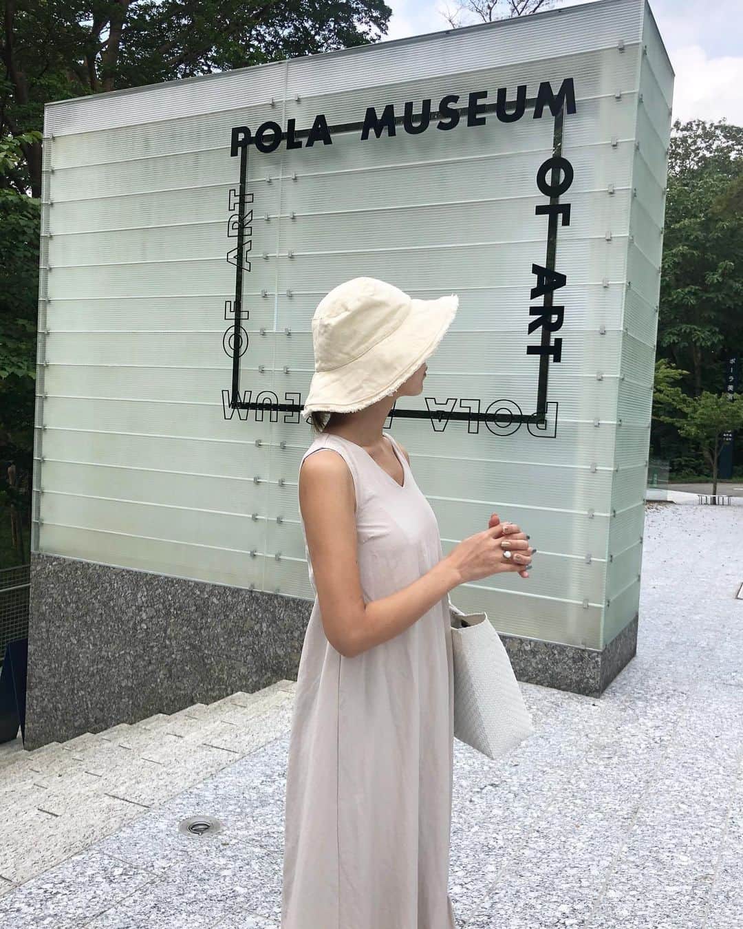 中西渚さんのインスタグラム写真 - (中西渚Instagram)「🌿  #polamuseum  #ootd」8月26日 16時27分 - naaaaaaaagis