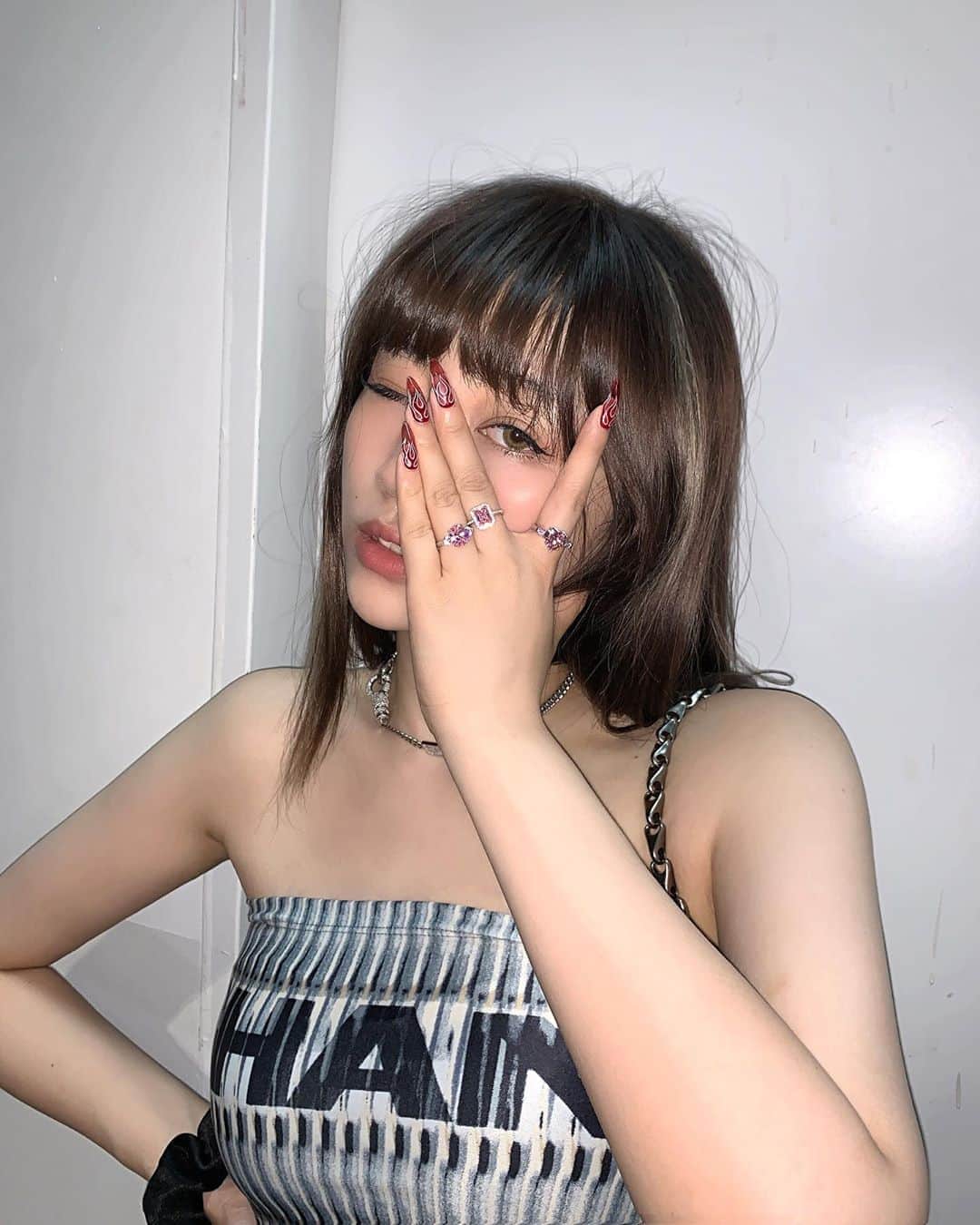 チン・インヒのインスタグラム：「🌸」