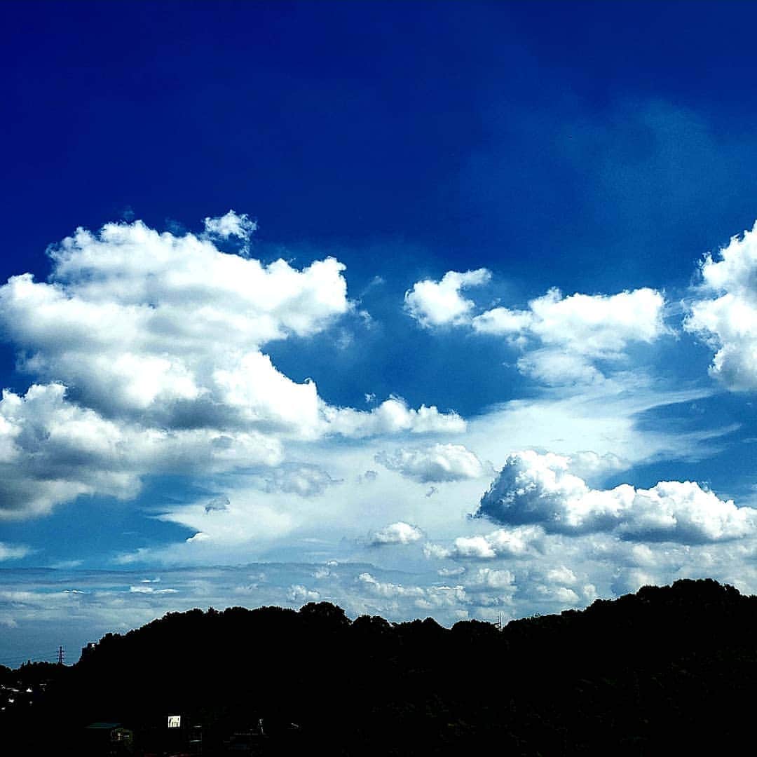 大河内志保さんのインスタグラム写真 - (大河内志保Instagram)「#白い雲のように  流れに身をまかせる…のも良いかな」8月26日 17時52分 - okouchi_shiho