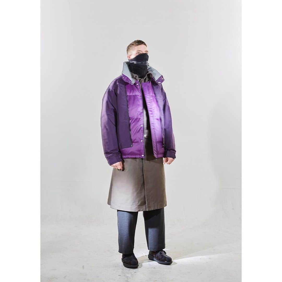 ミーンズワイルのインスタグラム：「[AW20 Error]   Photo: TOSHIO OHNO  @ph_o.h.n.o  Styling: MASATAKA HATTORI  @masataka_hattori Hair: MASATO TSUCHIYA @masatotsuchiya」