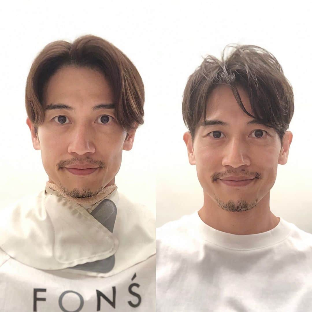 野久保直樹さんのインスタグラム写真 - (野久保直樹Instagram)「☆ イメチェン始めました‼️ @hiro_fons さん、いつもオーダー通りにありがとうございまぁーす🙇‍♂️🙇‍♂️🙇‍♂️ ☆ #美容院 #青山 #表参道 @fons_hair」8月26日 18時23分 - naoki_nokubo