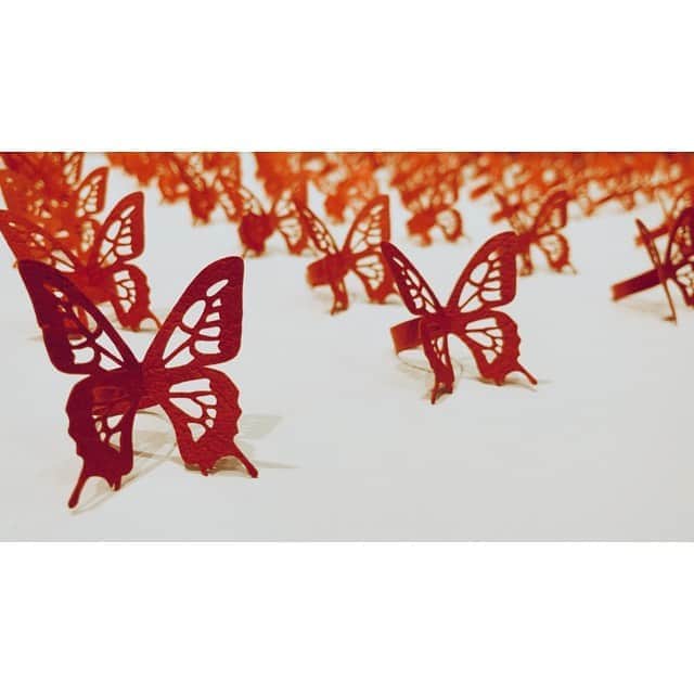 MARINAさんのインスタグラム写真 - (MARINAInstagram)「🦋🌹🦋🌹🦋 . Paper Jewelry Butterfly Ring @paperjewelry_japan  . shop @apartment_okinawa_seaside  . #paperjewelry #paper #jewelry #butterflyring #butterfly #ring #apartmentokinawaseaside #apartmentokinawa #okinawa #seaside #shop #beautiful #beautifulpaper #red」8月26日 18時31分 - marina___oki