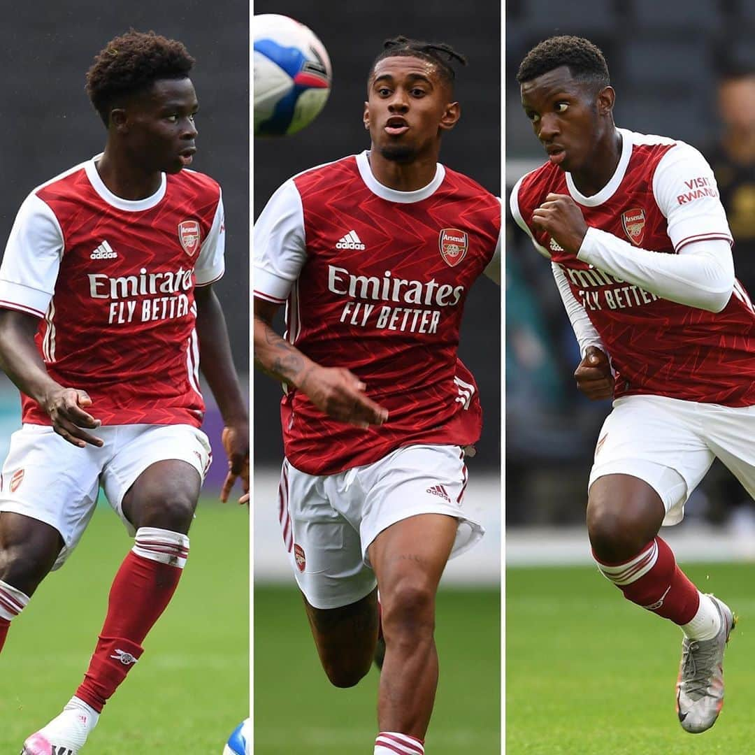 アーセナルFCさんのインスタグラム写真 - (アーセナルFCInstagram)「🦁 🦁 🦁   Three Gunners in the England U21 squad 🏴󠁧󠁢󠁥󠁮󠁧󠁿   #Arsenal #Saka #Nelson #Nketiah #England」8月26日 19時00分 - arsenal