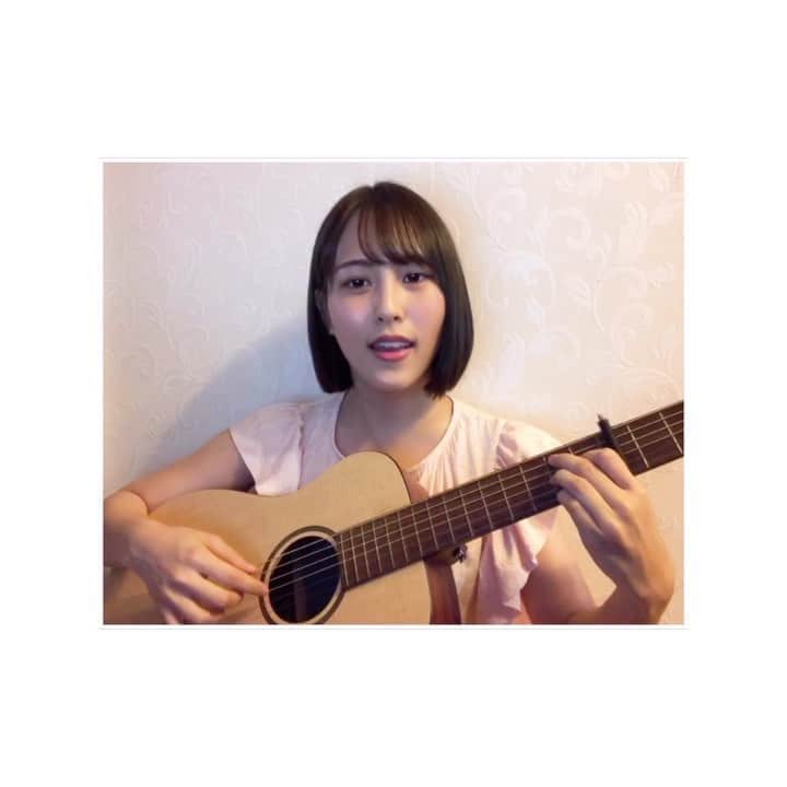 のインスタグラム：「点描の歌/井上苑子 . いつまでもいつまでも 続いて欲しいと願っている 手を取るとことはできずとも 私はあなたを好いている . . 短いけど歌ってみました😂 . . . #相変わらずギター下手さはご愛嬌 #井上苑子#点描の歌#ギター #アコースティックギター #カラオケに行けるのは#いつなの」