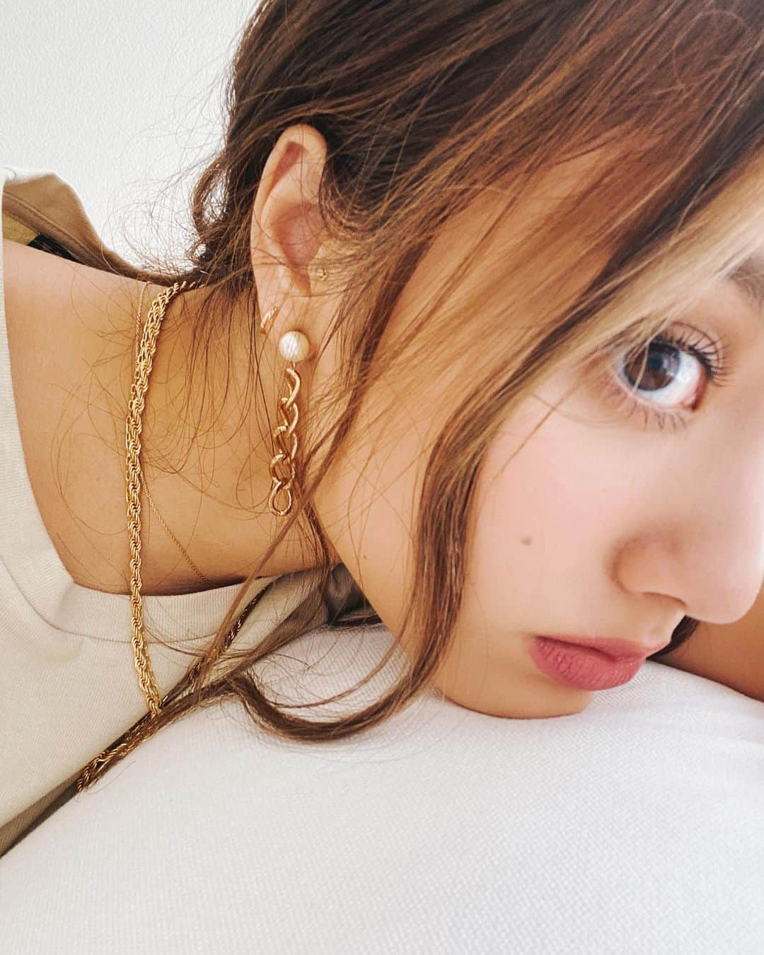 谷まりあさんのインスタグラム写真 - (谷まりあInstagram)「Today’s me 😘♥️  Thanks @grossejapan 💎→necklace &earring🤤  今日もお疲れちゃん💕」8月26日 19時21分 - mariaaaa728