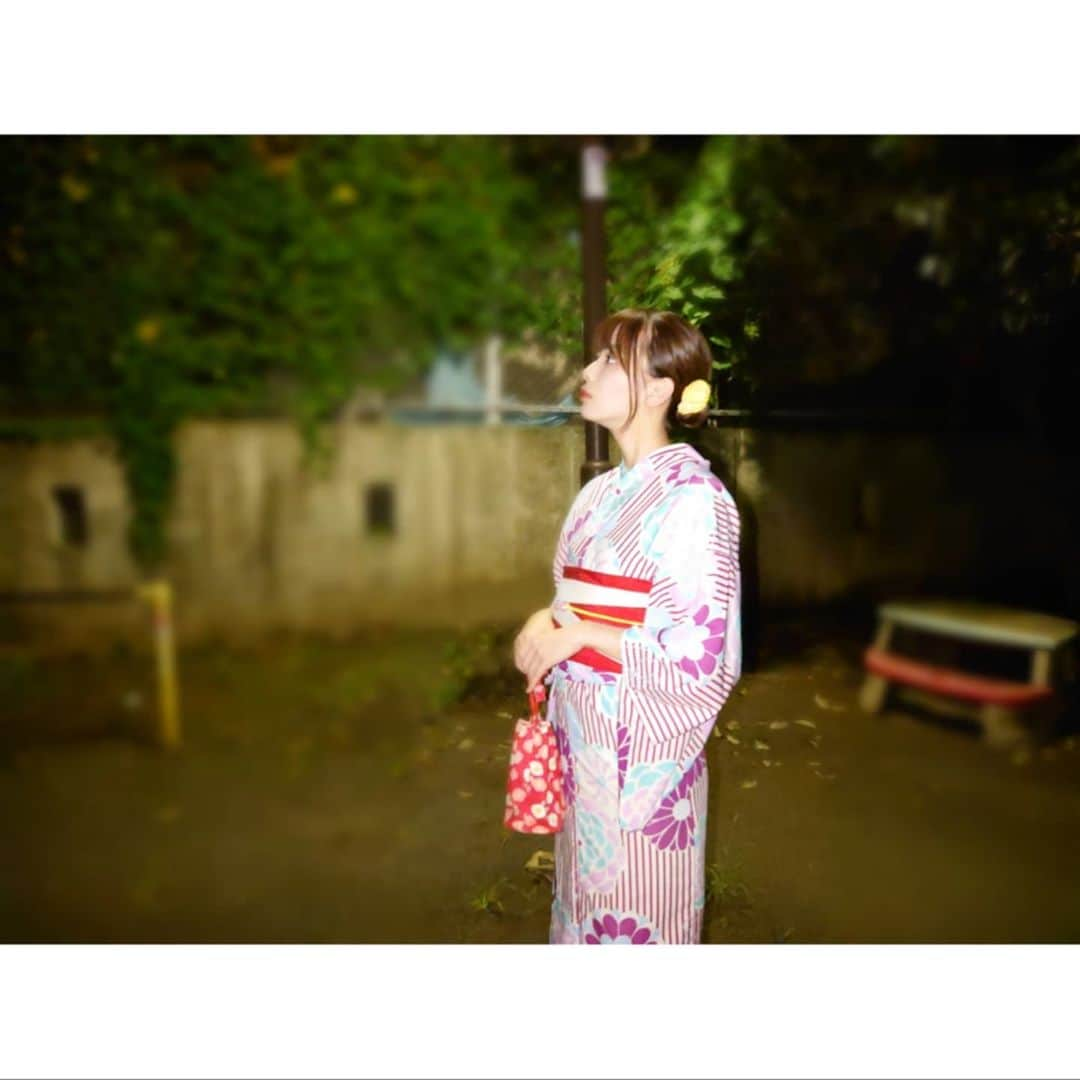 後藤萌咲さんのインスタグラム写真 - (後藤萌咲Instagram)「✧︎*。 もう夏も終わっちゃうね。🎇 着付けしてもらったよ( ˙˘˙ )💓 . #VASARA #着付け #浴衣 #花火 #夏の思い出  #2020 #🎇 #👘」8月26日 19時43分 - moe_goto0520