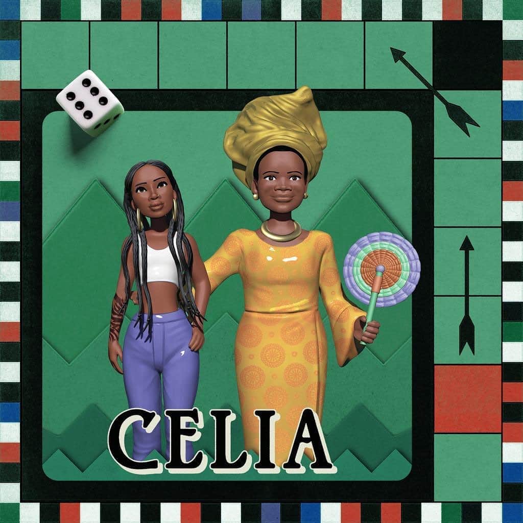 ティワ・サヴェージさんのインスタグラム写真 - (ティワ・サヴェージInstagram)「Celia in 2 days  Album cover art Creative direction @ibraake ❤️⚔️」8月26日 19時54分 - tiwasavage