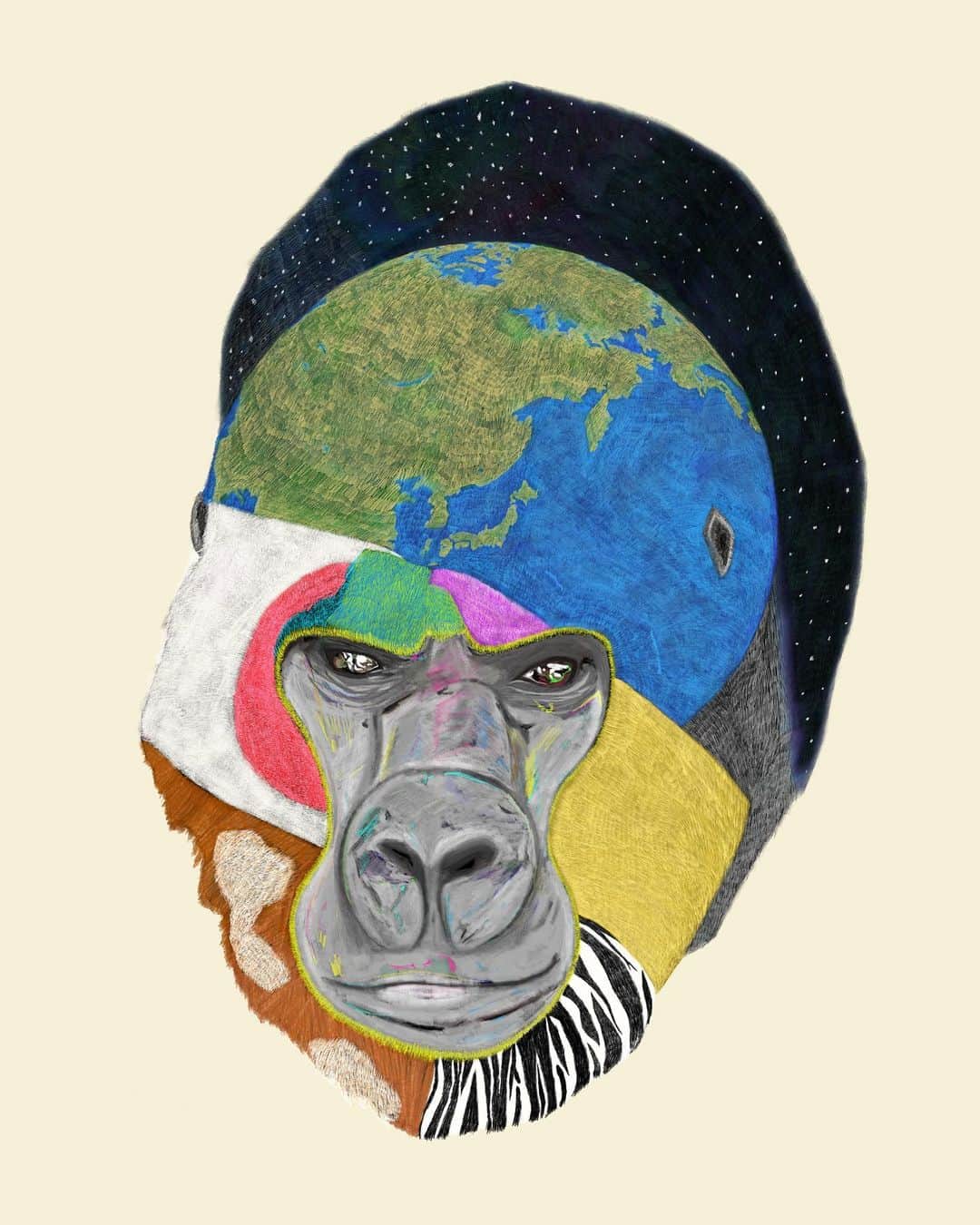 江頭勇哉さんのインスタグラム写真 - (江頭勇哉Instagram)「『Gorilla』﻿ ﻿ ﻿ 描いてみました。﻿ ﻿ ﻿ ﻿ ﻿ #江頭勇哉﻿ #ゴリラ﻿ #gorilla﻿ #gorillanooekaki﻿ #絵﻿ #画  #絵画﻿ #動物画﻿ #色鉛筆  #色鉛筆アート  #アート  #art﻿ #artist  #artwork  #copic #sketch  #pencil  #illust  #illustrator  #最幸」8月26日 20時03分 - yuuya_egashira