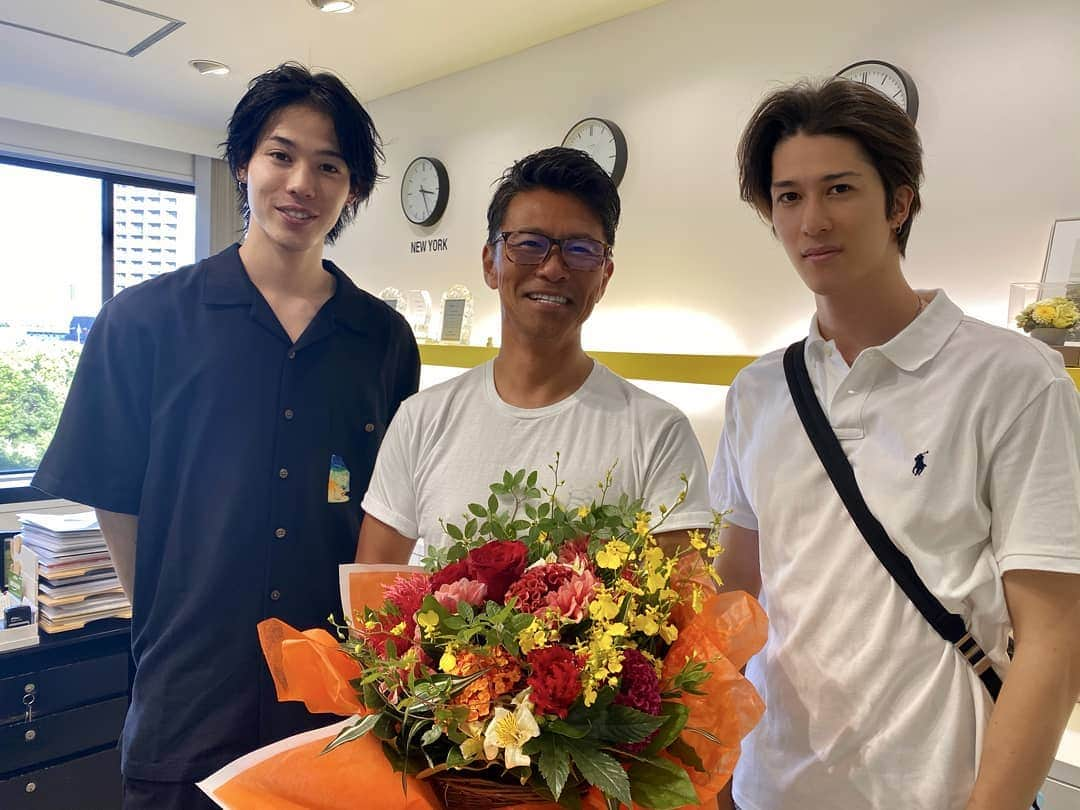 広瀬達也さんのインスタグラム写真 - (広瀬達也Instagram)「🎶Happybirthday　馬淵さん🎶  #happybirthday #image_models #image_entertainment」8月26日 20時03分 - w_ta_tsu_ya_w