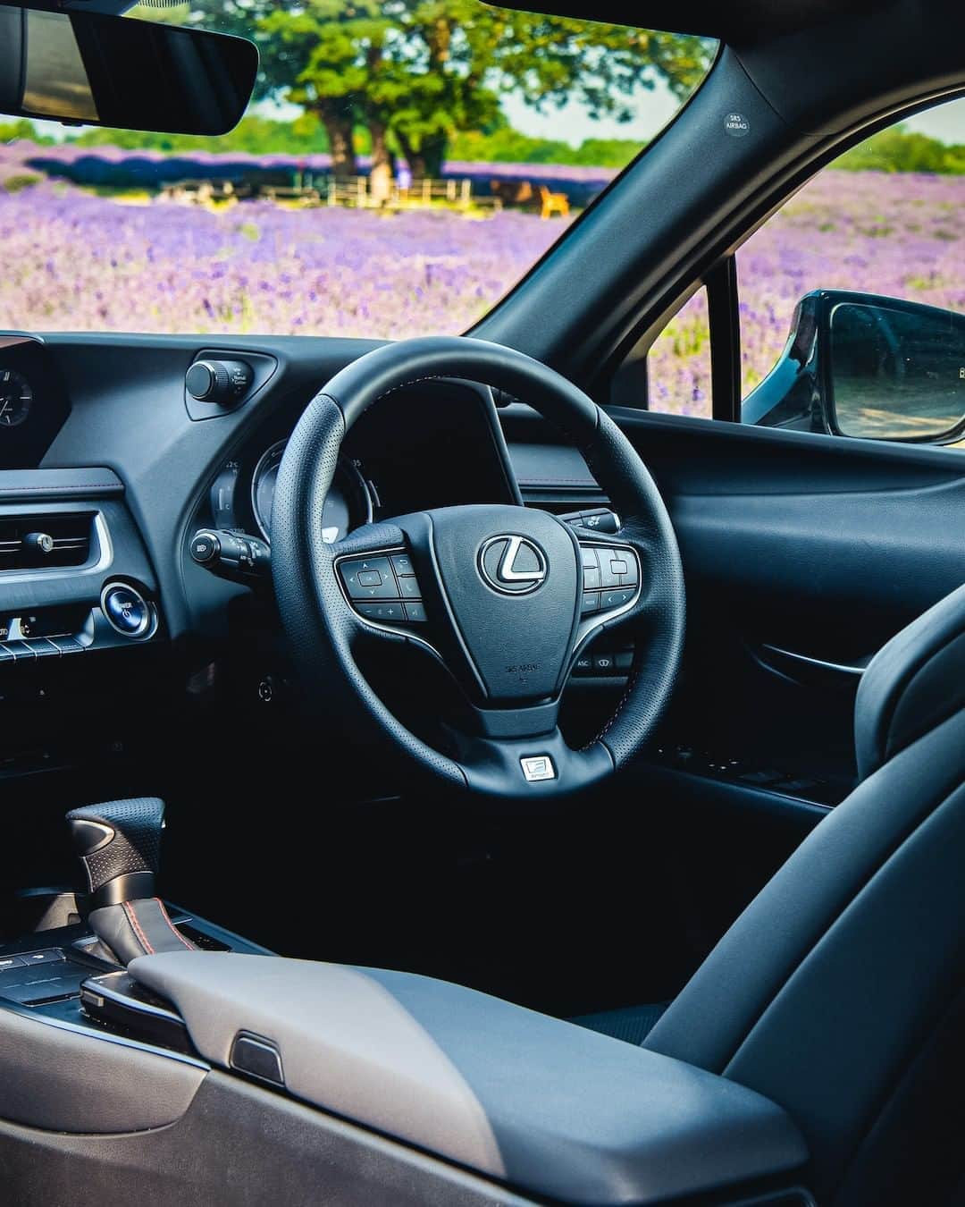 Lexus UKさんのインスタグラム写真 - (Lexus UKInstagram)「Just relax... #LexusUX  Photo credit: @Jayson.Fong  #Design #Luxury #LuxuryTravel #Lexus #Carsofinstagram #Automotive #Lavender @MayfieldLavender」8月26日 21時00分 - lexusuk