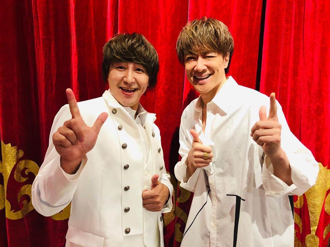 貴水博之のインスタグラム：「チョコプラ様😊🎉🎉🎉シルエットからマジaccessッ😉最高でしたッ🎉🎉🎉有吉の壁ありがとうございました🎉🎉🎉🎉🎉🎉 #有吉の壁 #チョコレートプラネット #access #moonshinedance」