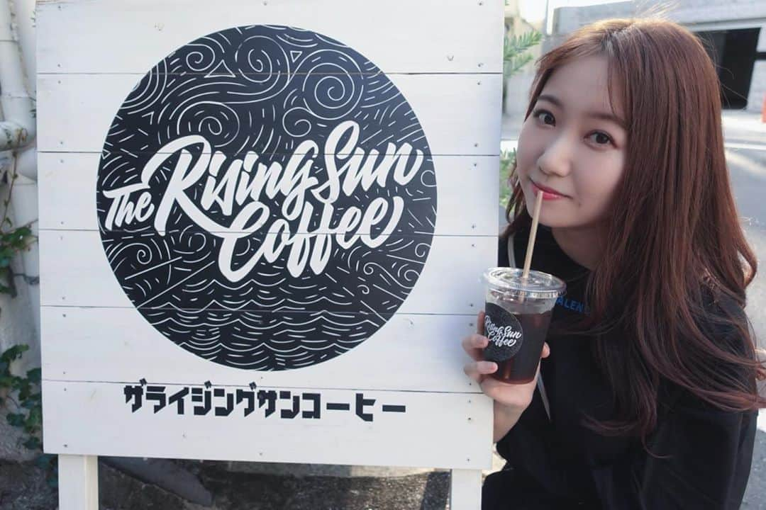 名取稚菜さんのインスタグラム写真 - (名取稚菜Instagram)「♛﻿ ﻿ 久しぶりに行けた☺️☕️﻿ ﻿ ﻿ #therisingsuncoffee  #ザライジングサンコーヒー  #名取さんのcafe日記」8月26日 21時06分 - wakana_1995