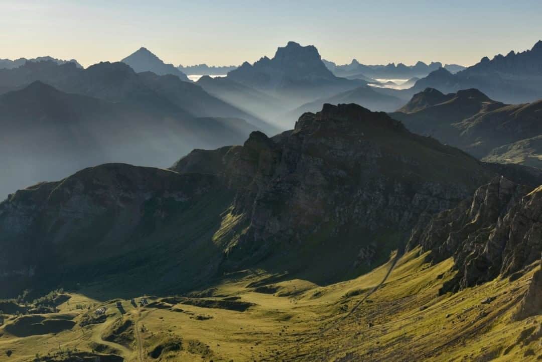 National Geographic Travelさんのインスタグラム写真 - (National Geographic TravelInstagram)「Photo by Robbie Shone @shonephoto  Imagine being given the task of getting thousands of soldiers safely across this mountainous terrain and out of sight from the enemy below. That was the challenge faced by military commanders as battles raged across the Dolomites during the First World War. In response, they embraced the mountains and made them climbable and accessible to the troops. They installed cables, wires, and metal rungs. Those via ferratas (iron roads) are still in place today and now lead climbers and mountaineers to some of the greatest summits in the Alps.」8月26日 21時07分 - natgeotravel