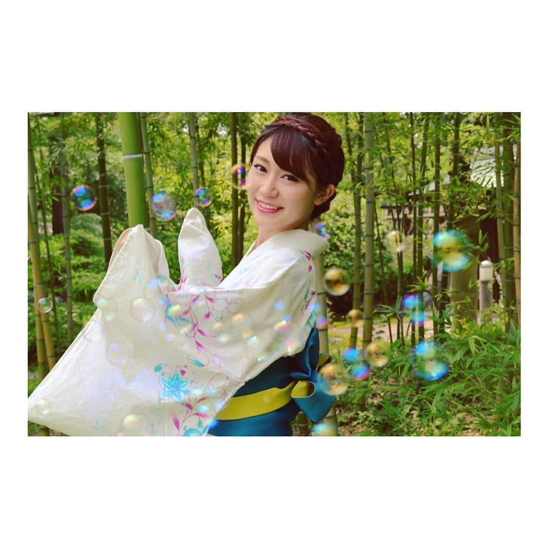 のインスタグラム：「. しゃぼん玉🌈 . #浴衣 #しゃぼん玉 #夏 #写真 #ポートレート好きな人と繋がりたい #ファインダー越しの世界」