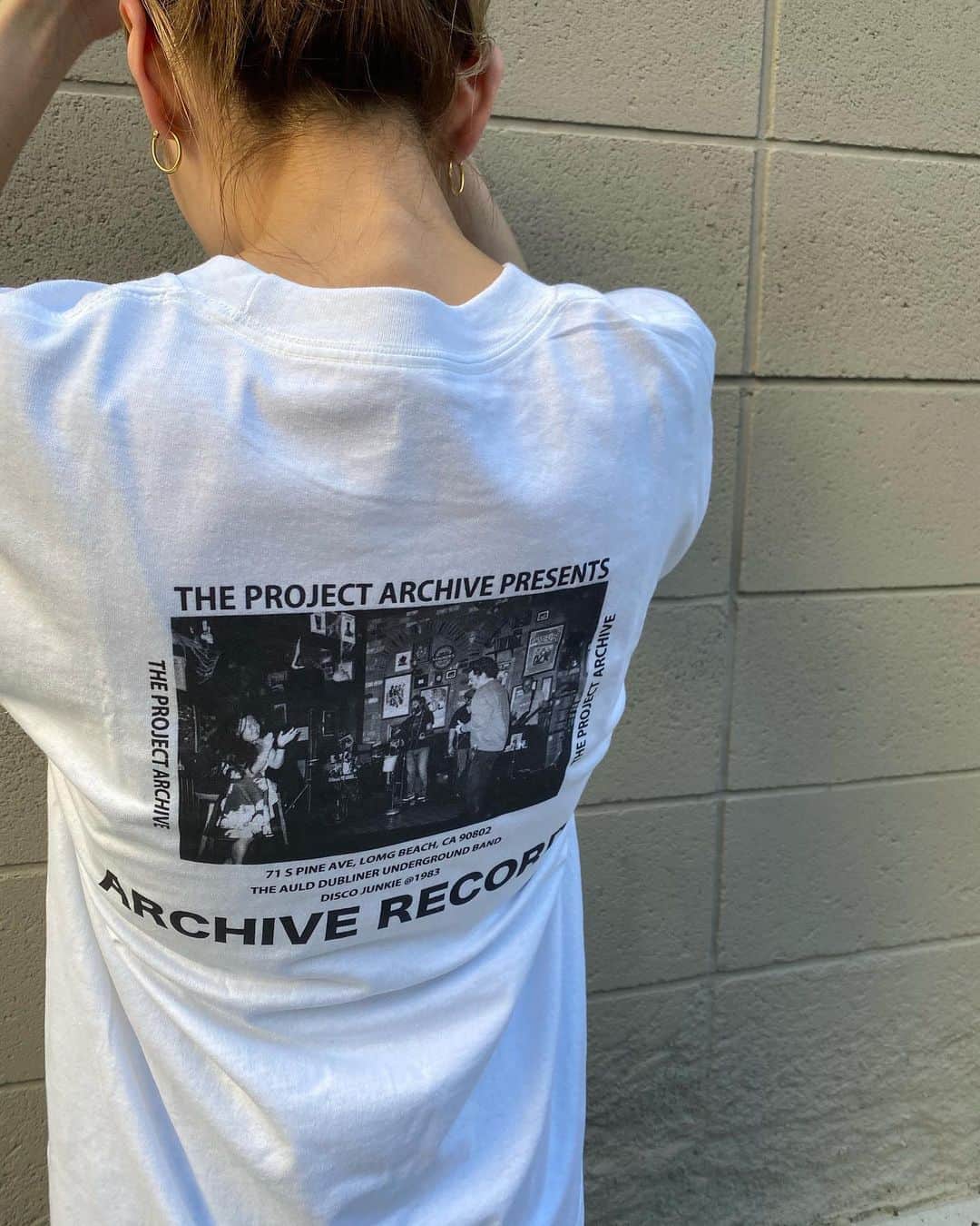 のインスタグラム：「可愛いTeeゲットしてしまった🥺🌼 . . @theprojectarchive」