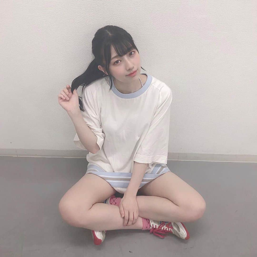 安部若菜さんのインスタグラム写真 - (安部若菜Instagram)「ポニテどう❔ #ポニーテール」8月26日 21時34分 - _wakapon_