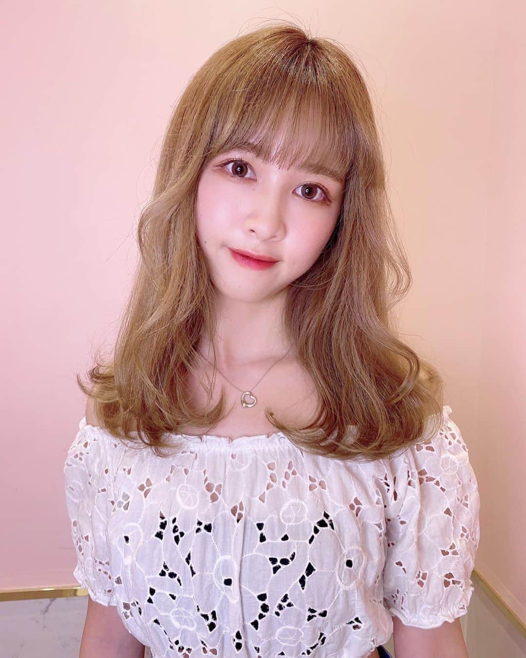 のインスタグラム：「． とっても可愛くしてもらいました💇‍♀️♡ いつもと違う雰囲気どうですか？  #ミス学習院#ミス学習院コンテスト#ミスコン#大学生#カットモデル」