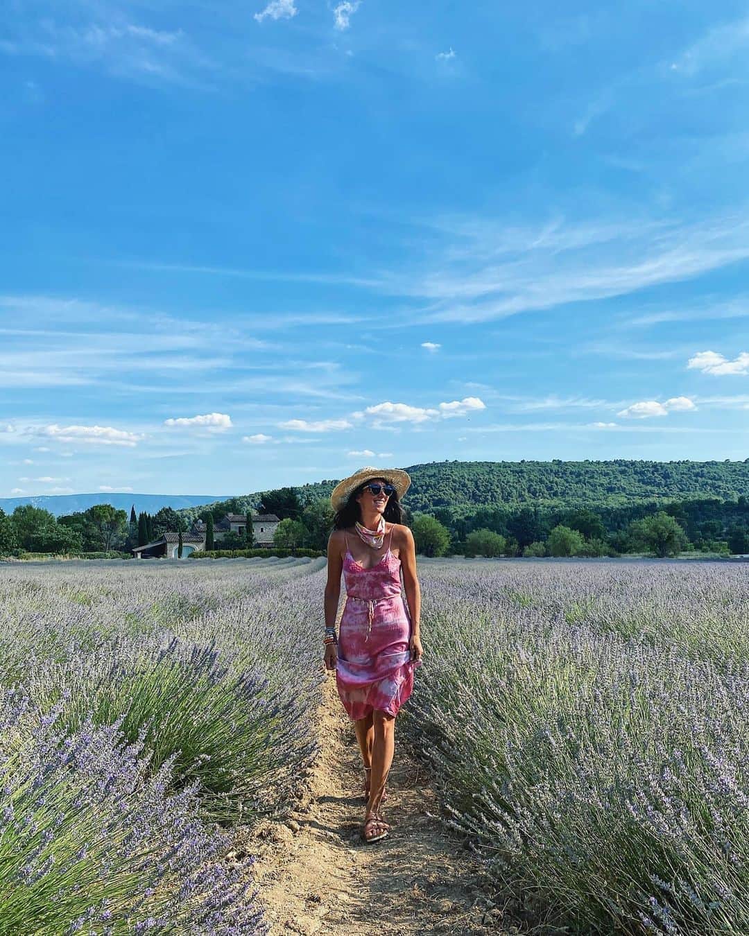 のインスタグラム：「Lost in lavender fields」