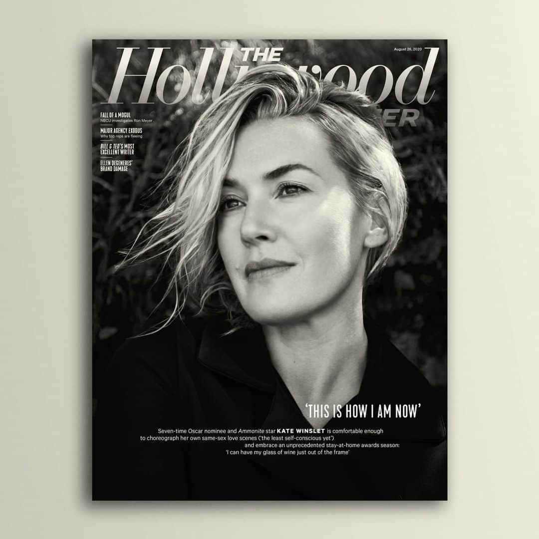 ハリウッド・リポーターさんのインスタグラム写真 - (ハリウッド・リポーターInstagram)「THR Cover: #KateWinslet talks the pleasures of a quarantined awards season, the pride that came from choreographing her own sex scenes with #SaoirseRonan, and getting back to work: "Oh F***, I've forgotten how to act." Link in bio. (📸:@jasonbellphoto)」8月26日 22時16分 - hollywoodreporter