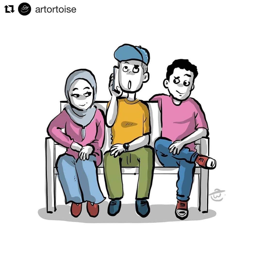 Koleksi Komik Malaysiaさんのインスタグラム写真 - (Koleksi Komik MalaysiaInstagram)「#Repost @artortoise with @get_repost ・・・ Apa yang korang faham dengan situasi ini?  #artortoiseMY」8月26日 23時00分 - tokkmungg_exclusive