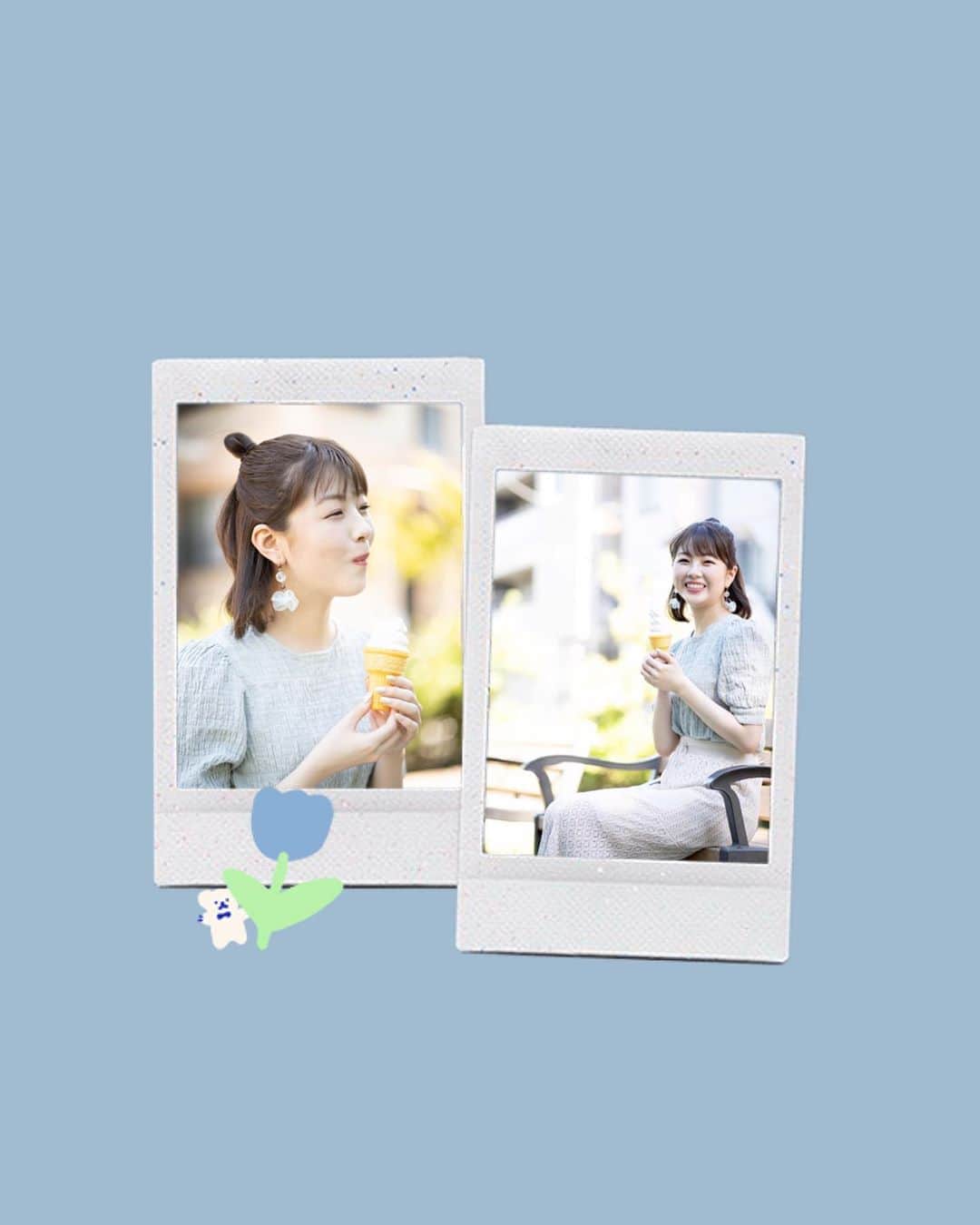 中西香菜のインスタグラム：「﻿ 🍦あいす🍦﻿ ・﻿ ♡﻿ ・﻿ 毎日暑いですね🥺💦﻿ あいすを毎日のように食べています🤭﻿ バニラも好きだけど、﻿ チョコミントが1番すきです🌱﻿ みんなの好きなあいすは？﻿ ・﻿ ♡﻿ ・﻿ ♡﻿ ・﻿ #チョコミント﻿ #アイス﻿ #アイス部 #ソフトクリーム #スイーツ  #スイーツ好きな人と繋がりたい  #スイーツ巡り  #カフェ #公園 #公園フォト﻿ #中西香菜」