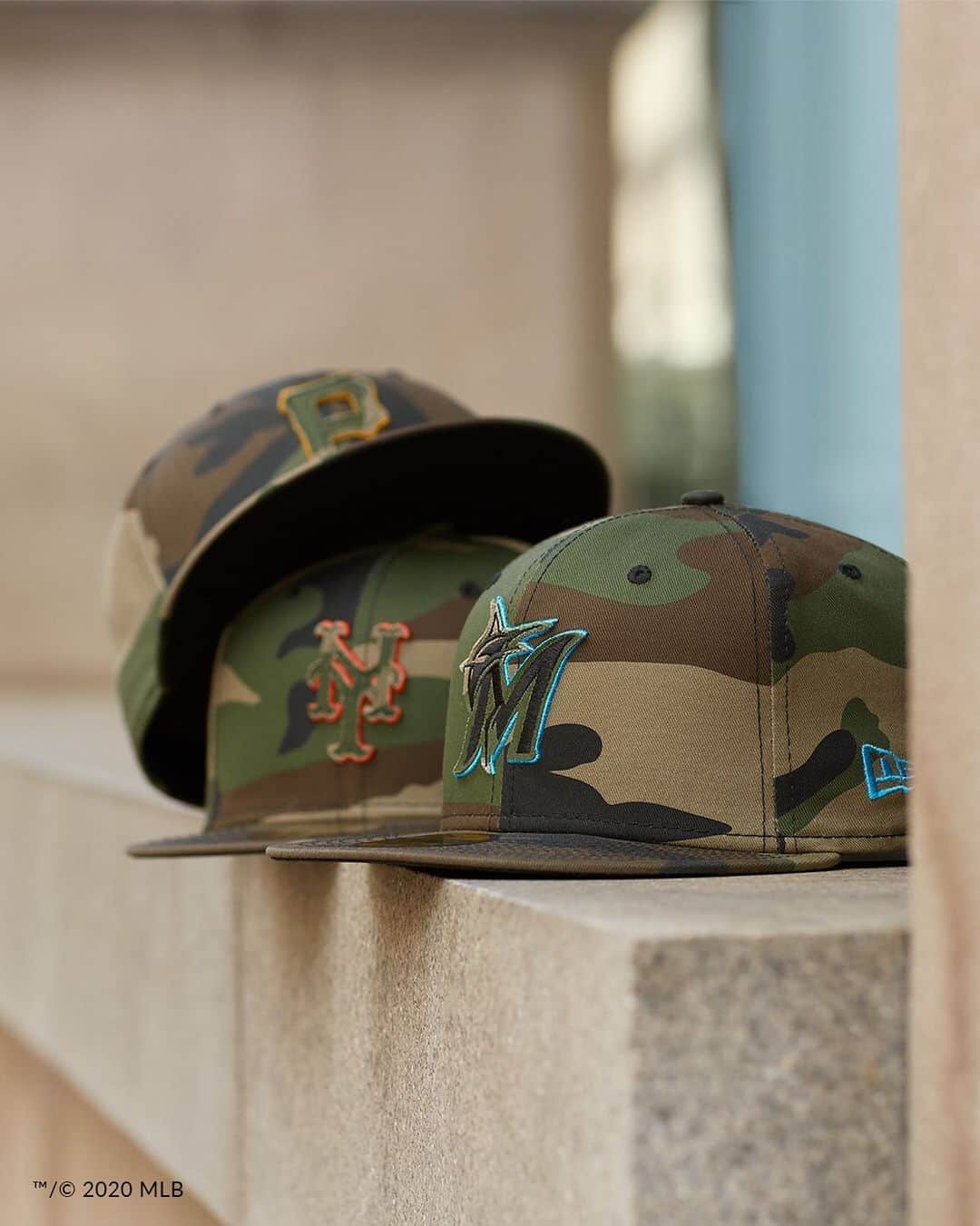 ニューエラ・キャップのインスタグラム：「Customize your look with some camo. The MLB Forest Pop collection is available now at neweracap.com . Link in bio」