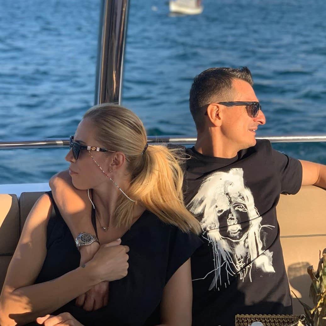 バハル・トクソイのインスタグラム：「Love does not consist in gazing at each other, but in looking outward together in the same direction. 💙」