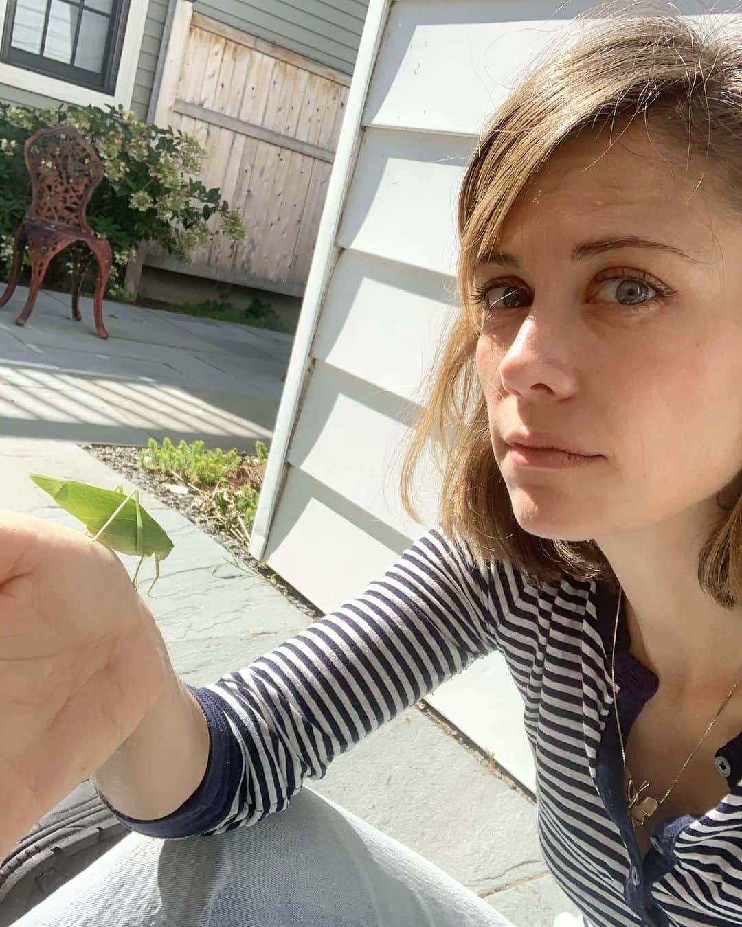 クレア・コフィーのインスタグラム：「I’ll beleaf it when I see it. #bugjokes #weredoinggreat」