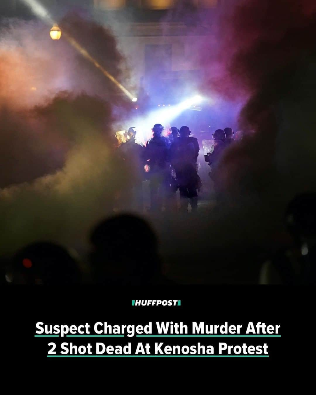 Huffington Postさんのインスタグラム写真 - (Huffington PostInstagram)「UPDATE (1:27PM ET): Police have arrested a suspect in the shooting of three people ― two fatally ― during a third night of protests in Kenosha, Wisconsin, county Sheriff David Beth told the Milwaukee Journal Sentinel. The suspect, 17-year-old Kyle Rittenhouse, was reportedly arrested in his hometown of Antioch, Illinois, and charged with first-degree murder on Wednesday. Police had been searching for him after a man holding a long gun was captured on video shooting several people during the protests and then fleeing the scene.  PREVIOUSLY: Police are searching for a person seen running with a long gun after three people were shot ― two fatally ― during another night of protests in Kenosha, Wisconsin, county Sheriff David Beth told the Milwaukee Journal Sentinel. The suspect, 17-year-old Kyle Rittenhouse, was charged with murder and is listed under Lake County Circuit Court records as a fugitive.⁠ ⁠ “I feel very confident we’ll have him in a very short time,” Beth told the outlet.⁠ ⁠ Protesters clashed with police outside the Kenosha County Courthouse after a local white police officer shot Jacob Blake, a Black man, multiple times in the back with his children nearby over the weekend.⁠ ⁠ The third night of demonstrations appeared to turn deadly when heavily armed white vigilantes entered into the mix.⁠ ⁠ Investigators say they are focusing on a group of men with guns who were lined up outside some businesses a few blocks down the road from the courthouse, Beth told The New York Times. Ostensibly, the vigilantes were there to “protect” businesses from fires that had been set during previous nights of demonstrations.⁠ ⁠ Some may have been drawn to the city through a Facebook post by a group calling itself the Kenosha Guard, which encouraged “patriots” to “take up arms and defend our city tonight from the evil thugs,” The Verge reported.⁠ ⁠ Read more at our link in bio. // 📷 Associated Press」8月27日 2時13分 - huffpost