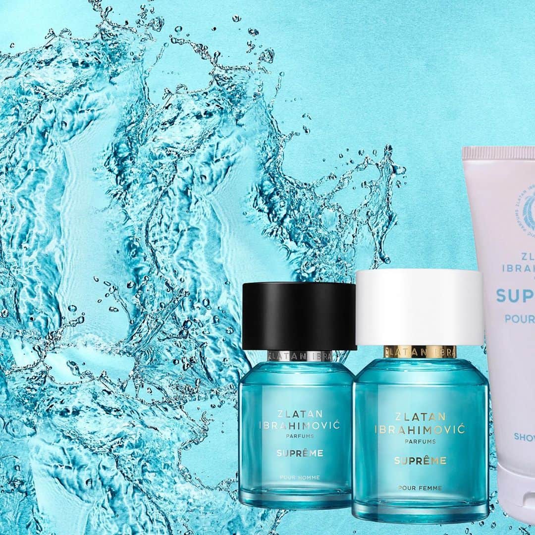 のインスタグラム：「Extend the summer with a fragrance from SUPRÊME. Now with a special offer. Explore more via link in bio ✨  SUPRÊME is the more casual relaxed, elegant and contemporary scent, capturing the relaxed feeling of summer. The fragrance is elegant, sophisticated and sporty fresh. Available for both him and her.」