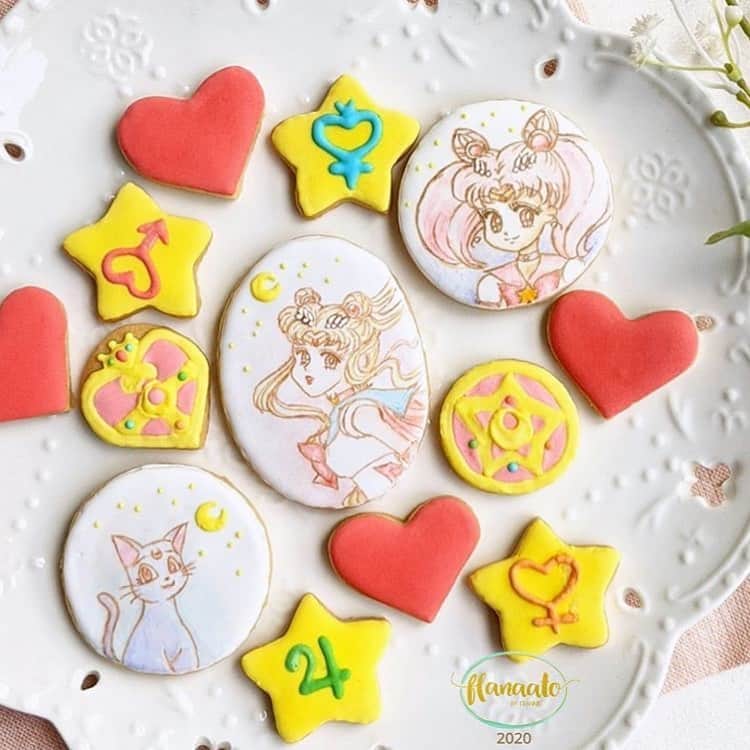 Sailor Moonさんのインスタグラム写真 - (Sailor MoonInstagram)「✨🌙 Beautiful Sailor Moon cookies by @flanaato! 🌙✨  #sailormoon #セーラームーン #cookies」8月27日 3時00分 - sailormoon_sc