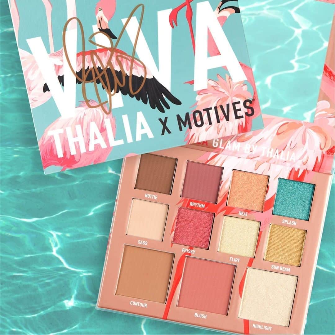 Motives Cosmeticsさんのインスタグラム写真 - (Motives CosmeticsInstagram)「There is still time to WIN a SIGNED @Thalia x Motives VIVA Palette!! Check out our IG post from earlier today to find out how you can enter in to win + wish Thalia a very HAPPY BIRTHDAY!   #thaliaxmotives」8月27日 3時29分 - motivescosmetics