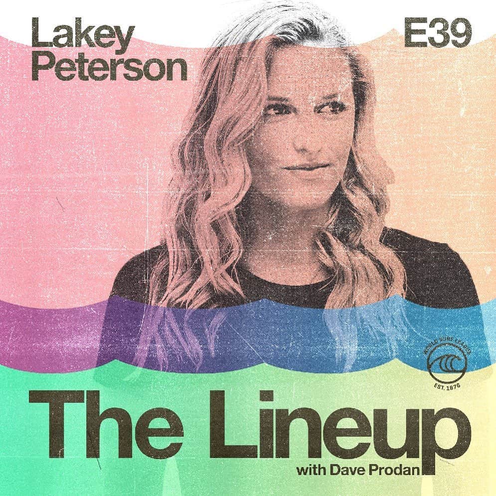 レイキー・ピーターソンのインスタグラム：「Really enjoyed being a guest on @thelineuppod we dove into 2019 season, surfboards, coaching and how hard it is to beat @Rissmoore10 in a heat haha . If you want to have a listen hit the link in my bio. 🙏🏼💛」
