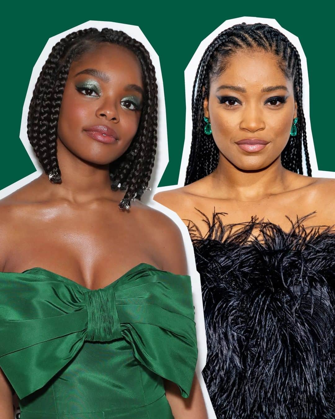 Teen Vogueさんのインスタグラム写真 - (Teen VogueInstagram)「"My hair has a purpose greater than myself." 💚 At the link in bio, @MarsaiMartin and Keke Palmer shed light on the hair discrimination Black women face (via @glamourmag). P.S. HBD, @Keke!!」8月27日 4時30分 - teenvogue