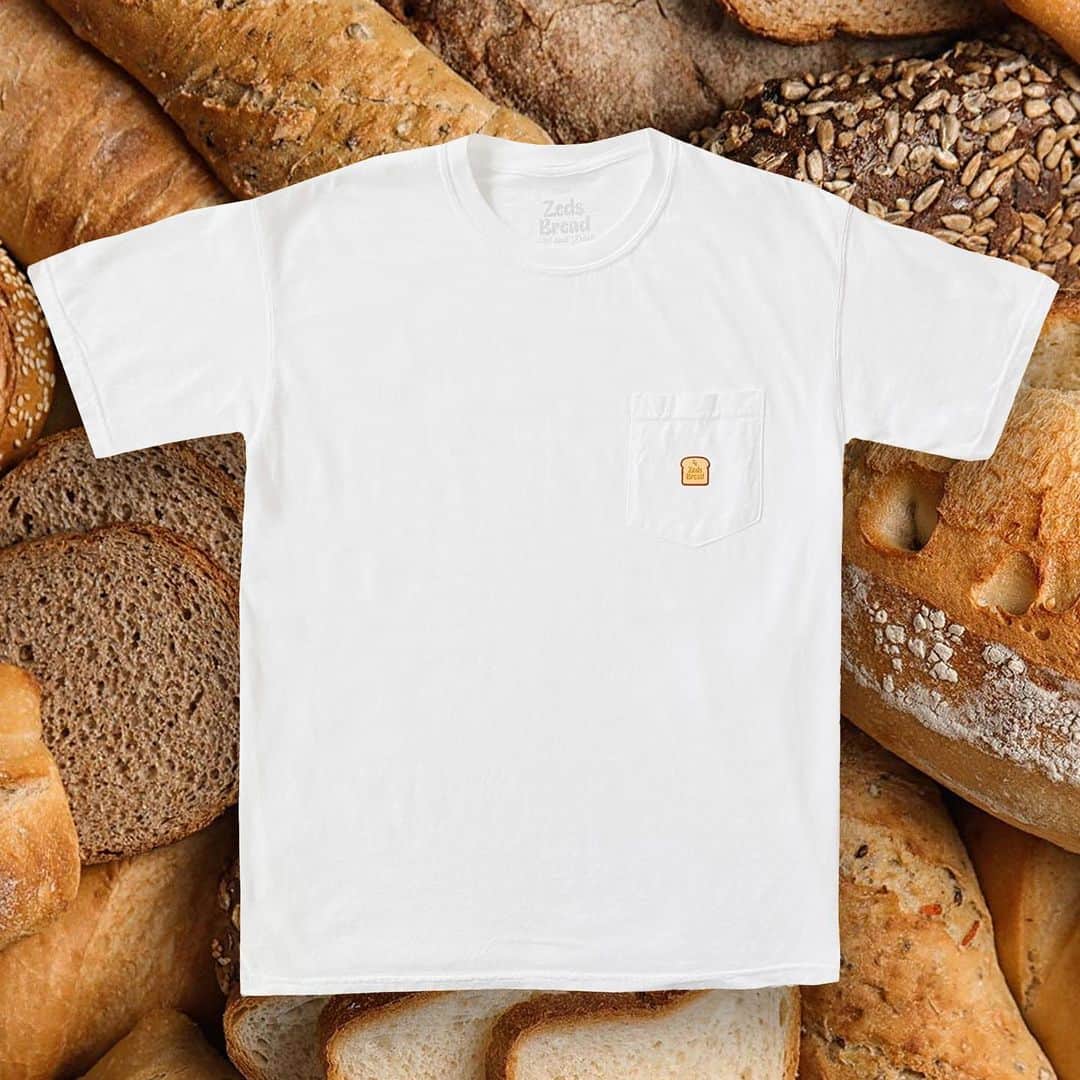 Zeds Deadのインスタグラム：「ZEDS BREAD 🍞 Fresh out the oven Limited Edition tees now available on our merch store!  Link in bio or head to zedsdead.kt8merch.com. Get em while they’re hot!」